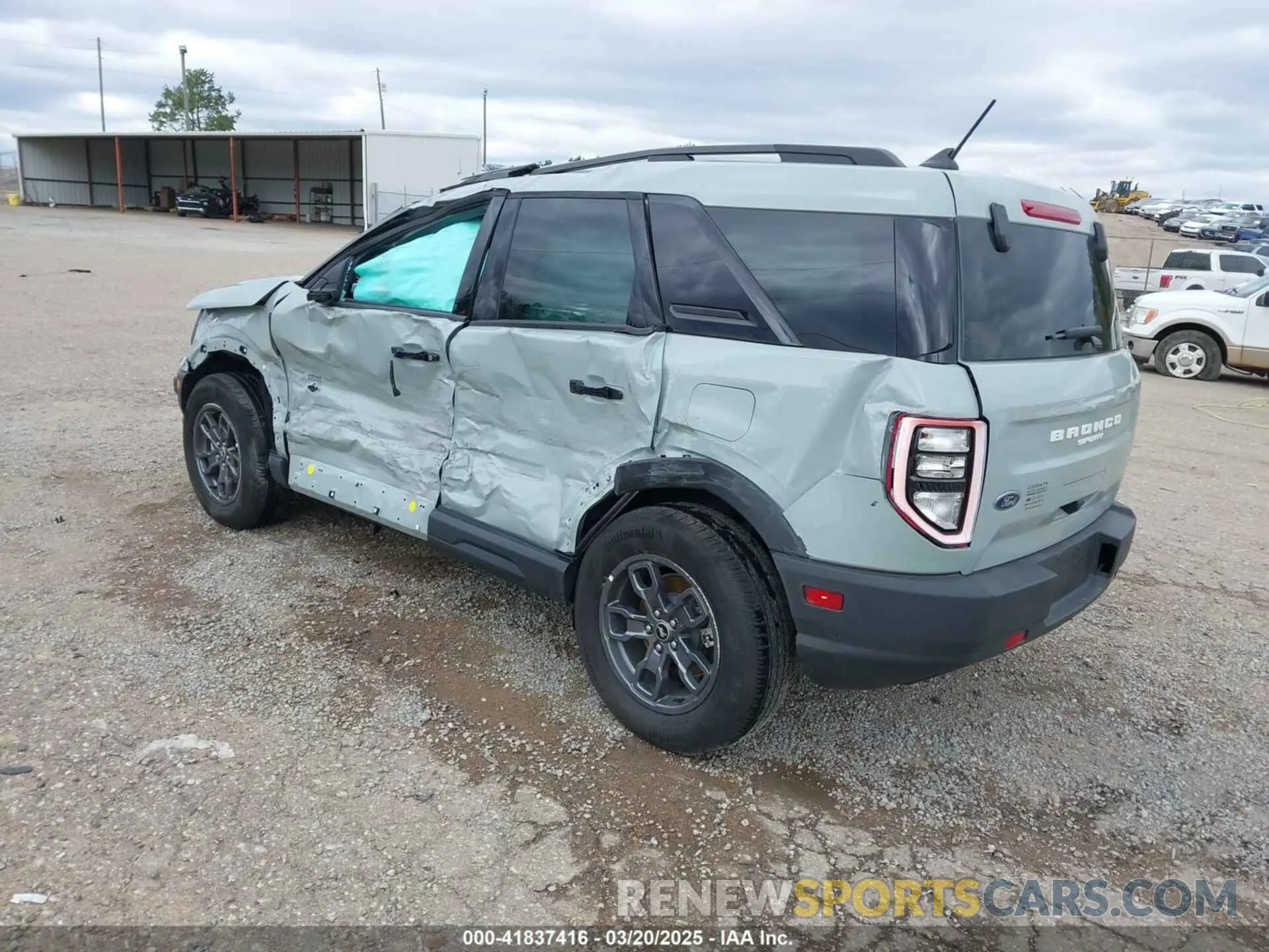 3 Photograph of a damaged car 3FMCR9B61RRE87839 FORD BRONCO SPORT 2024
