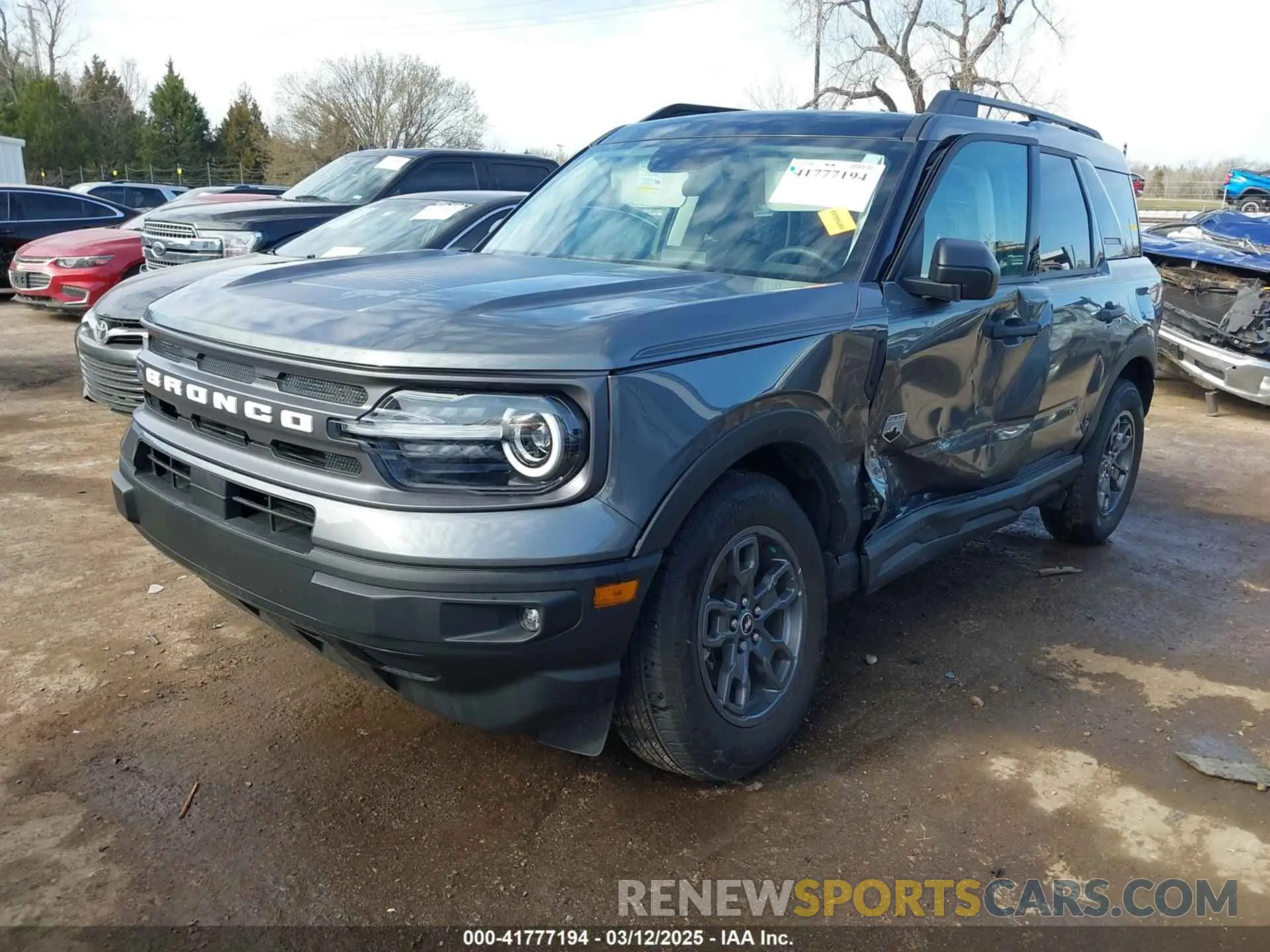 2 Photograph of a damaged car 3FMCR9B61RRF24517 FORD BRONCO SPORT 2024
