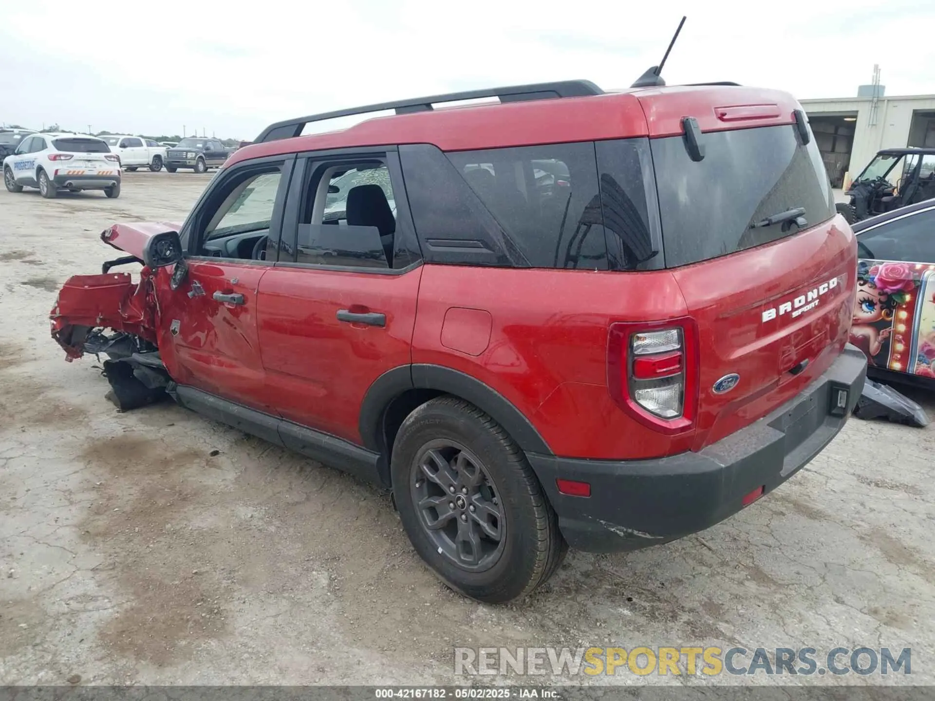 3 Photograph of a damaged car 3FMCR9B62RRE07027 FORD BRONCO SPORT 2024