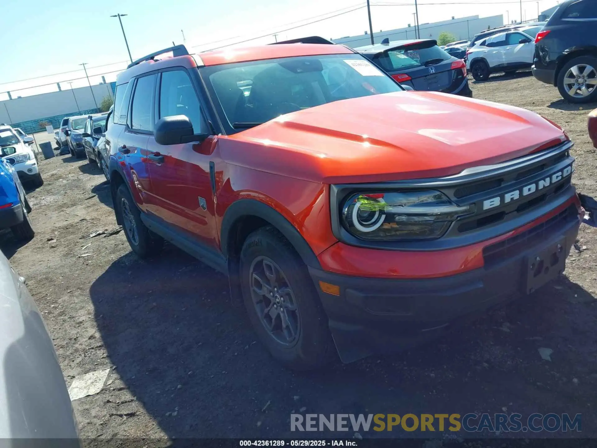 1 Photograph of a damaged car 3FMCR9B62RRF13820 FORD BRONCO SPORT 2024