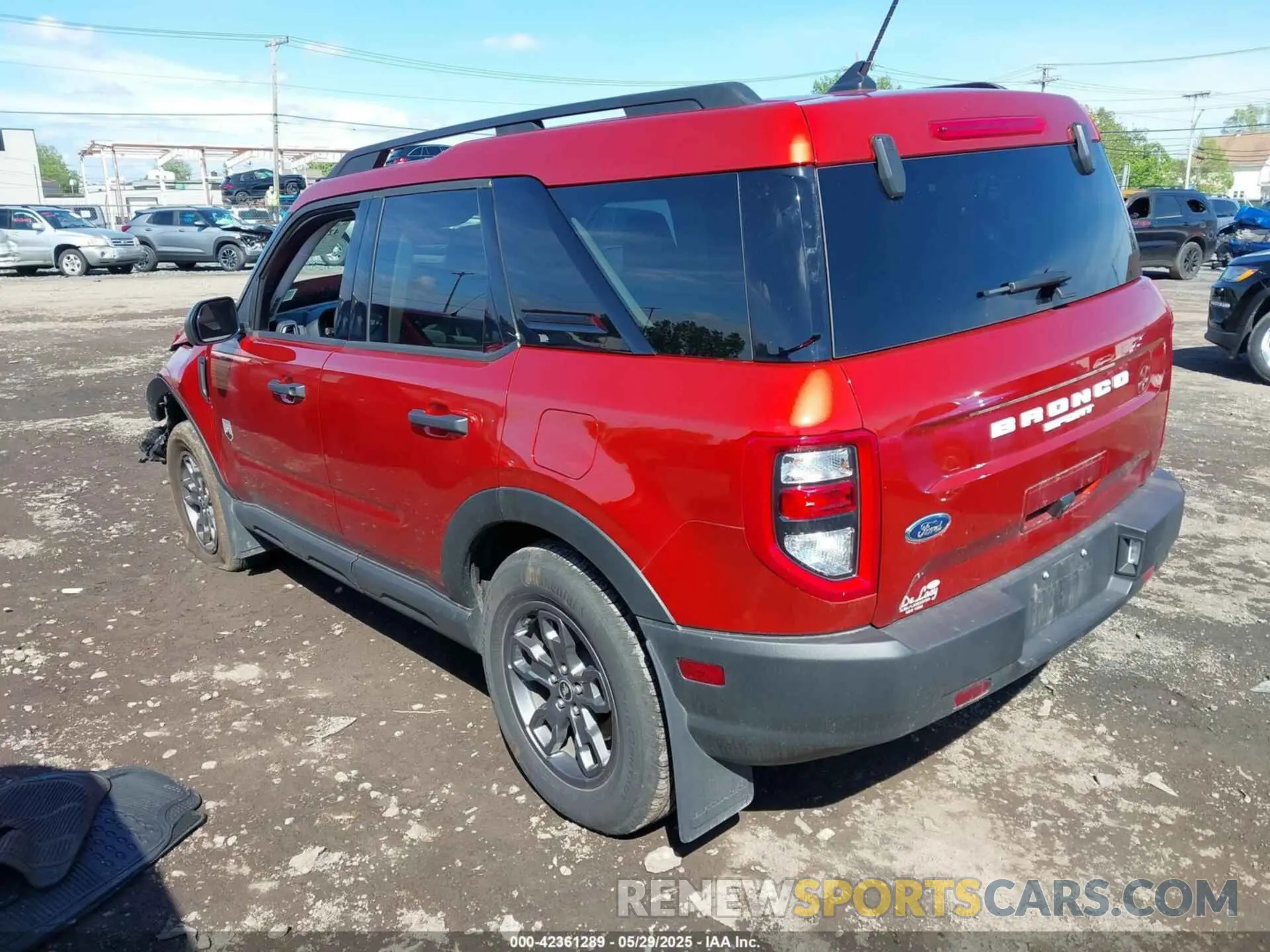 3 Photograph of a damaged car 3FMCR9B62RRF13820 FORD BRONCO SPORT 2024