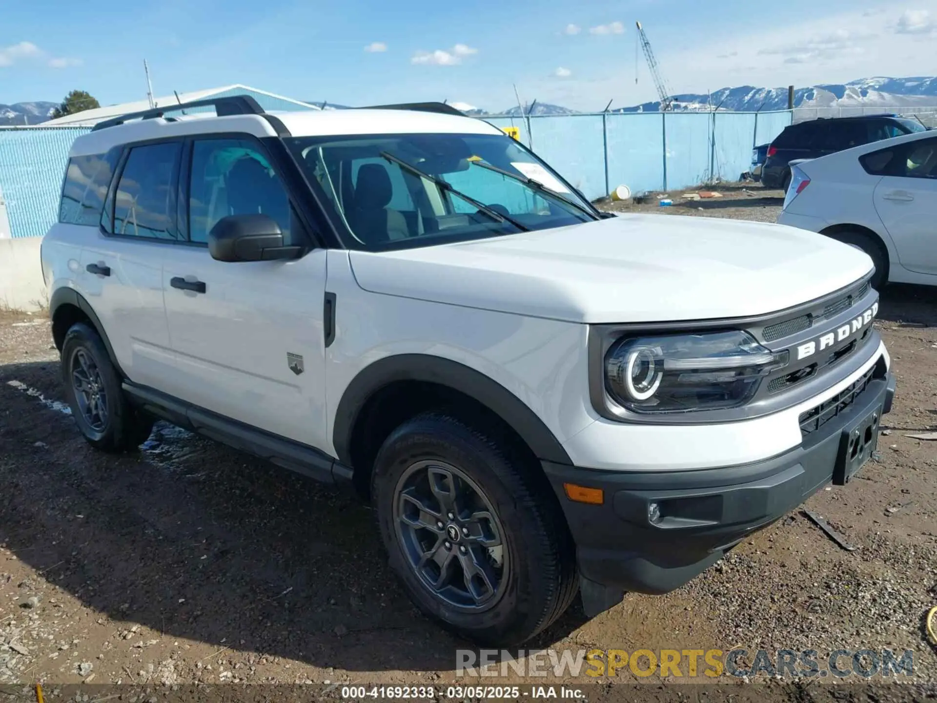 1 Photograph of a damaged car 3FMCR9B62RRF19956 FORD BRONCO SPORT 2024