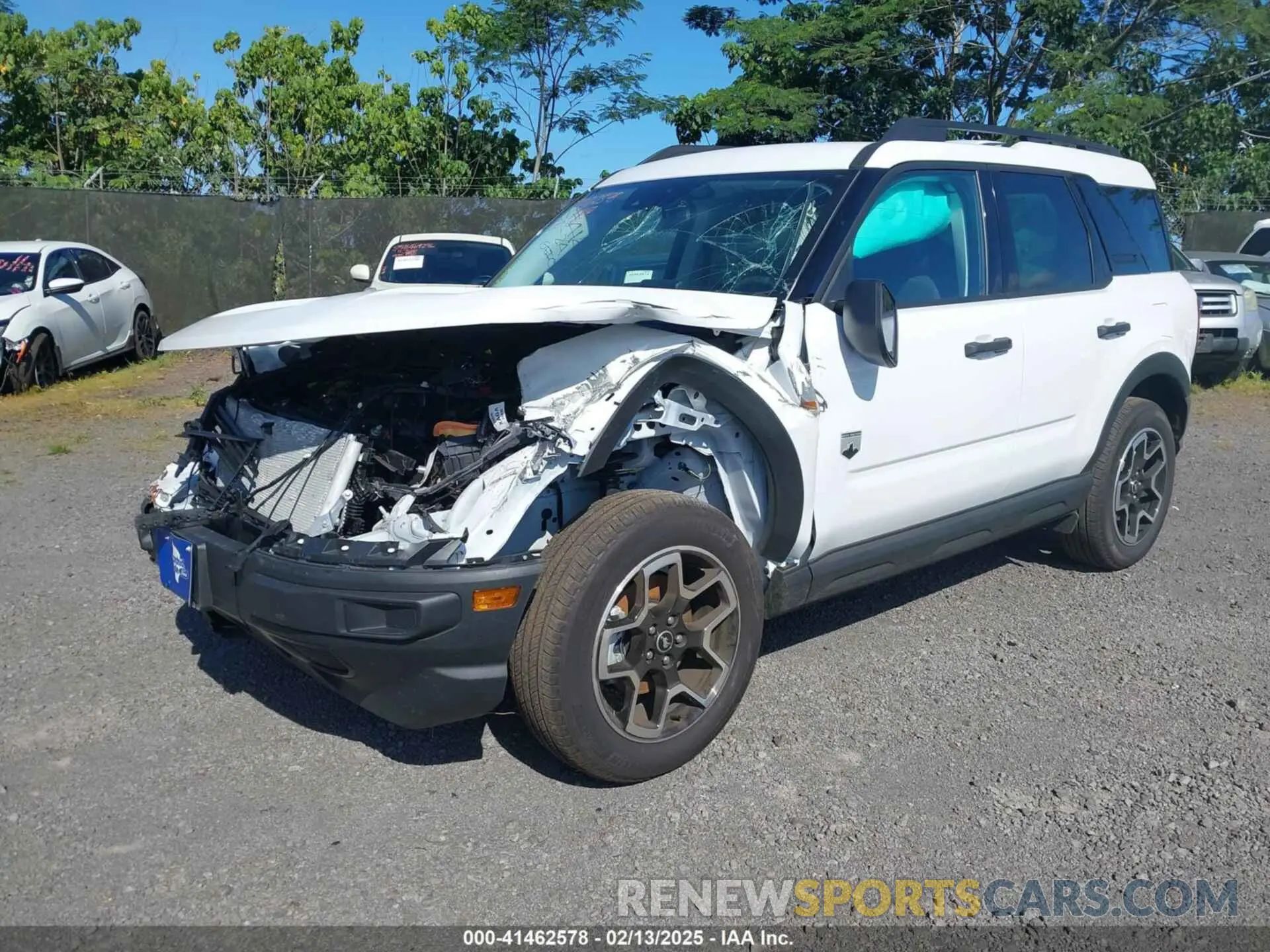 2 Photograph of a damaged car 3FMCR9B62RRF28348 FORD BRONCO SPORT 2024