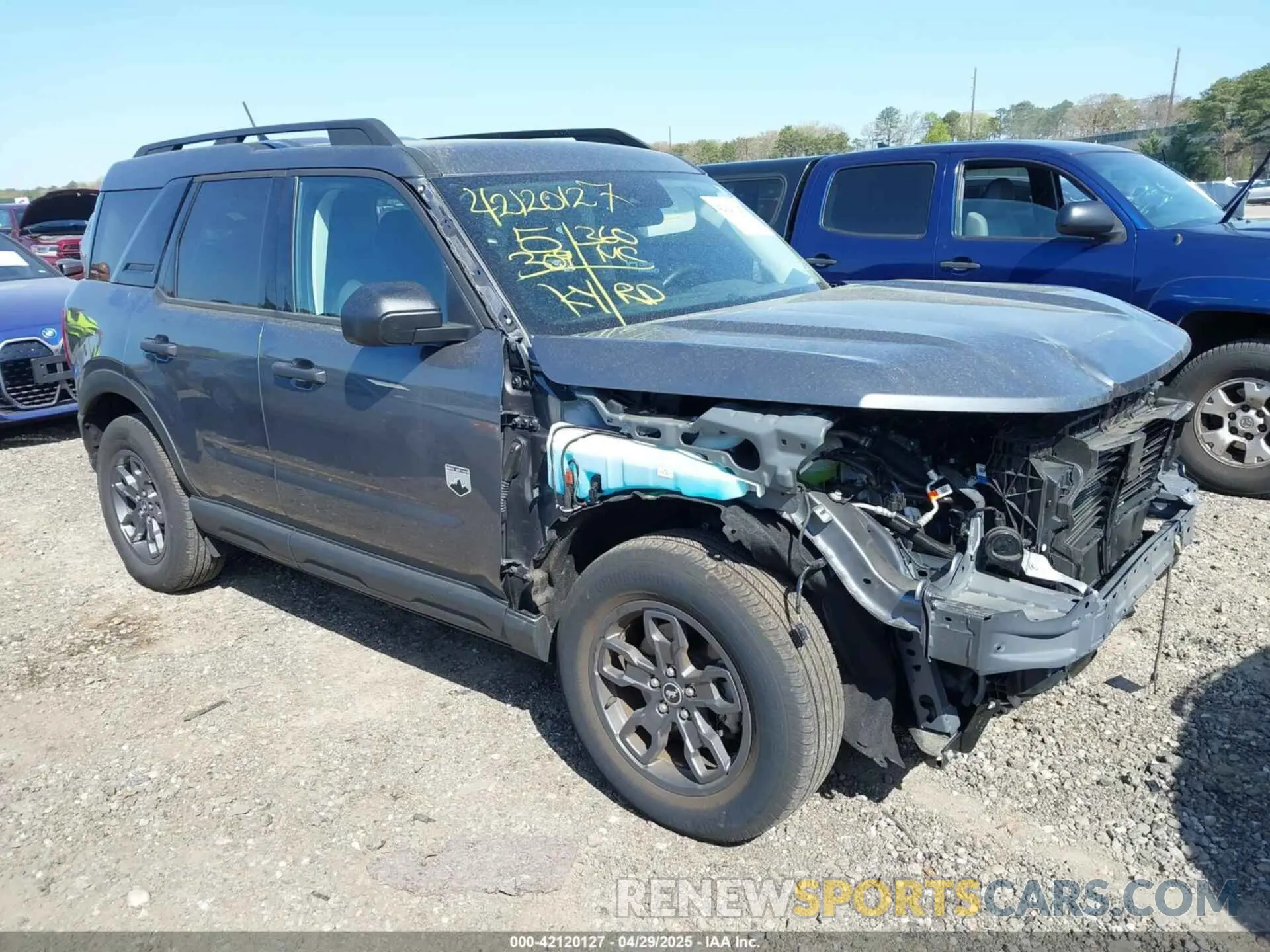 1 Photograph of a damaged car 3FMCR9B63RRE18361 FORD BRONCO SPORT 2024