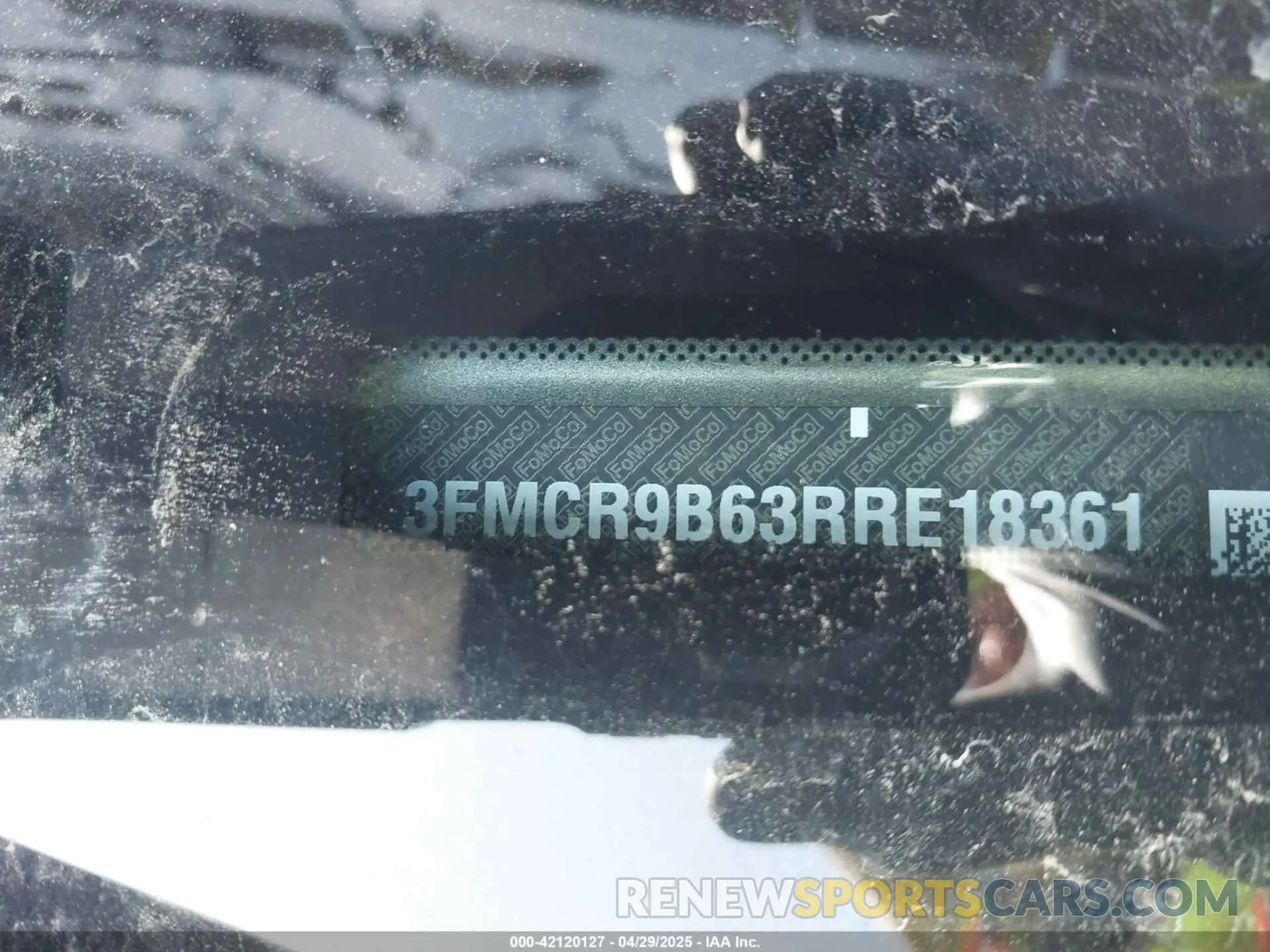 17 Photograph of a damaged car 3FMCR9B63RRE18361 FORD BRONCO SPORT 2024