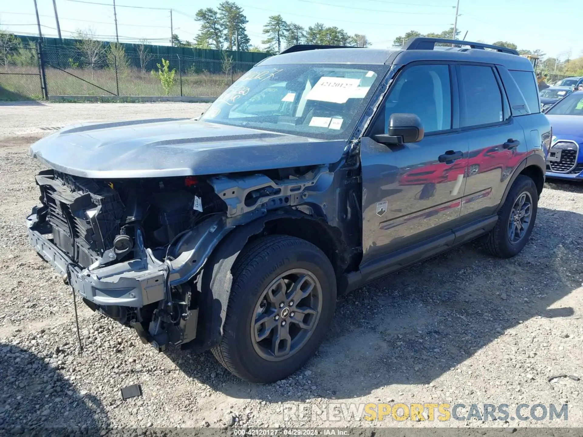 2 Photograph of a damaged car 3FMCR9B63RRE18361 FORD BRONCO SPORT 2024
