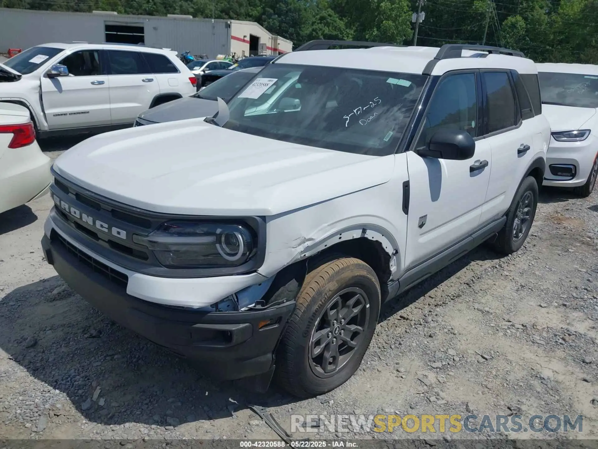 2 Photograph of a damaged car 3FMCR9B63RRE38691 FORD BRONCO SPORT 2024