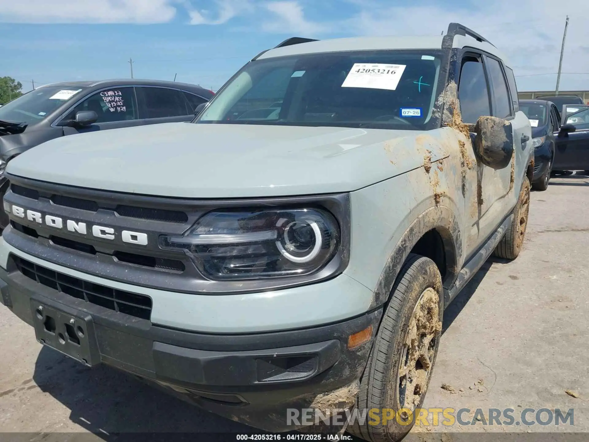 2 Photograph of a damaged car 3FMCR9B63RRE74817 FORD BRONCO SPORT 2024