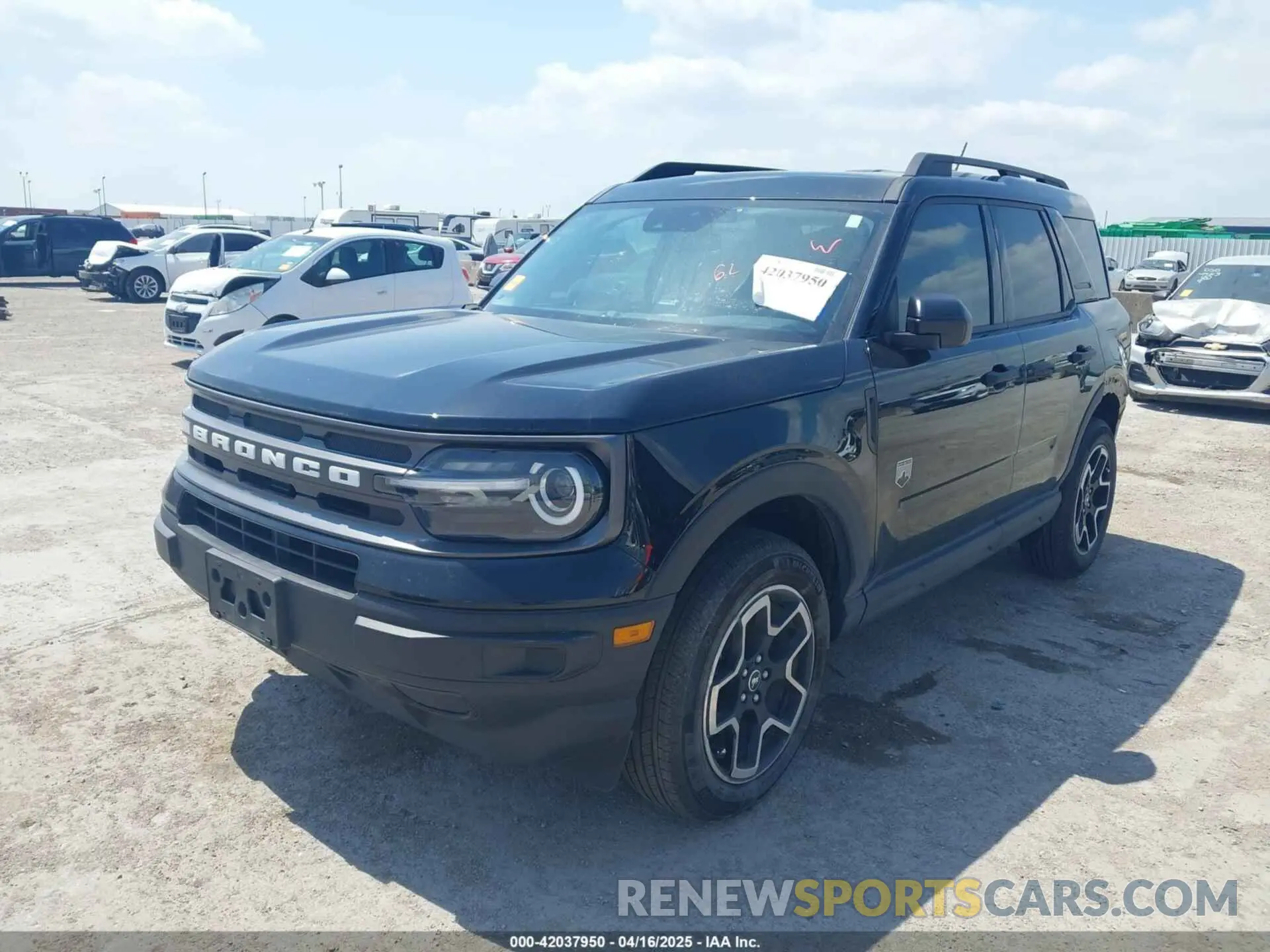 2 Photograph of a damaged car 3FMCR9B63RRE80956 FORD BRONCO SPORT 2024