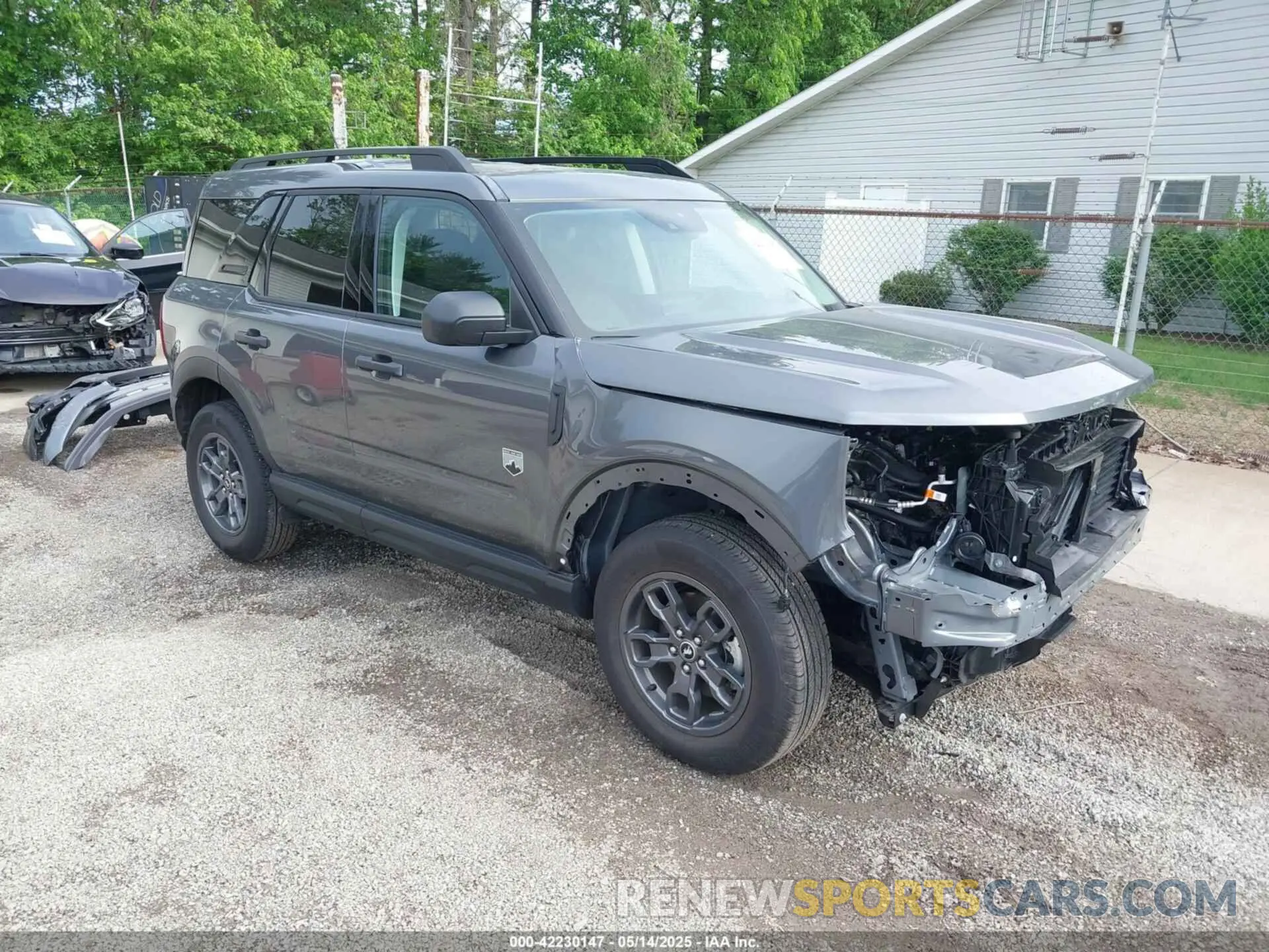 1 Photograph of a damaged car 3FMCR9B63RRF51086 FORD BRONCO SPORT 2024