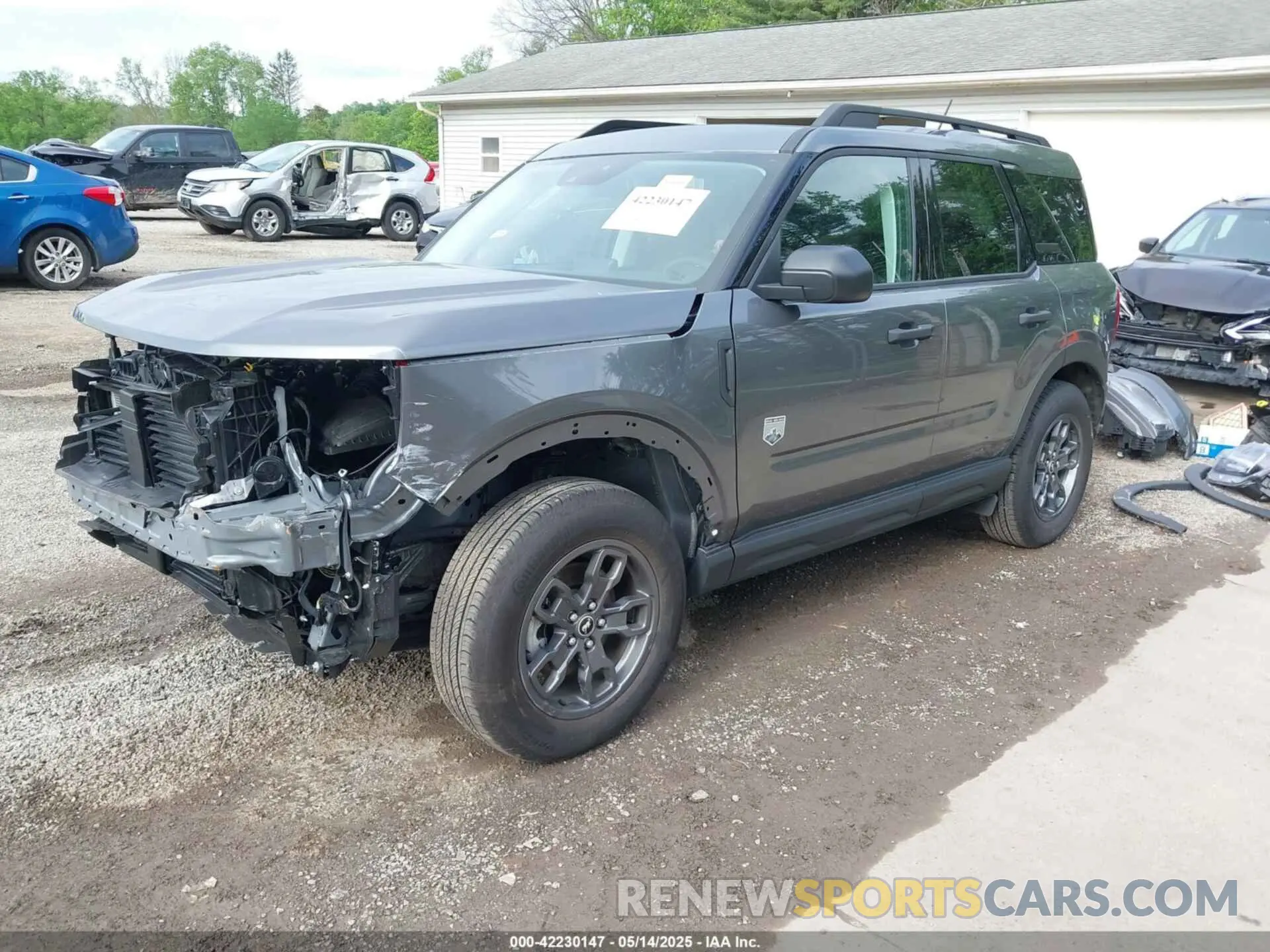 2 Photograph of a damaged car 3FMCR9B63RRF51086 FORD BRONCO SPORT 2024