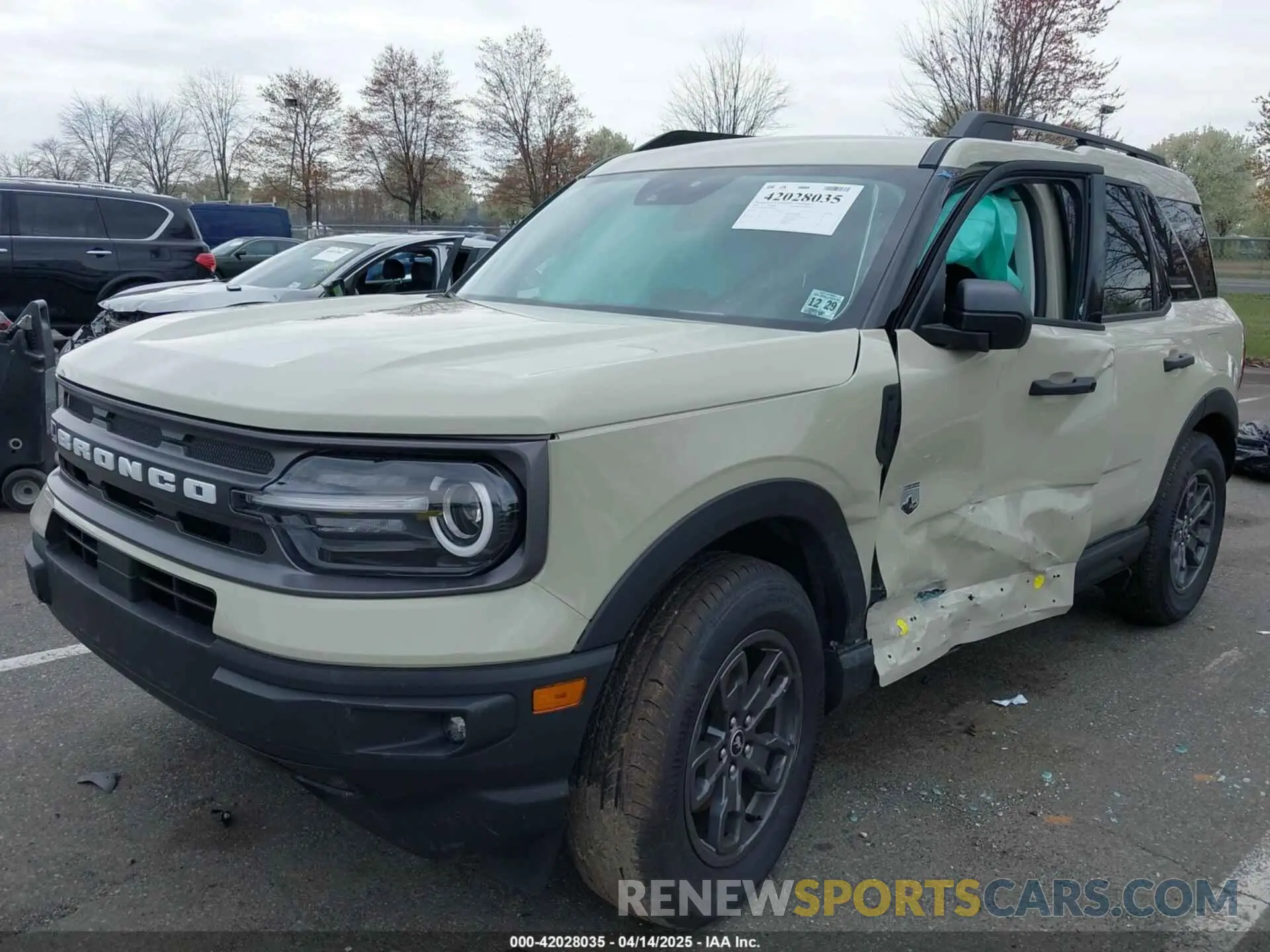 2 Photograph of a damaged car 3FMCR9B64RRF67202 FORD BRONCO SPORT 2024