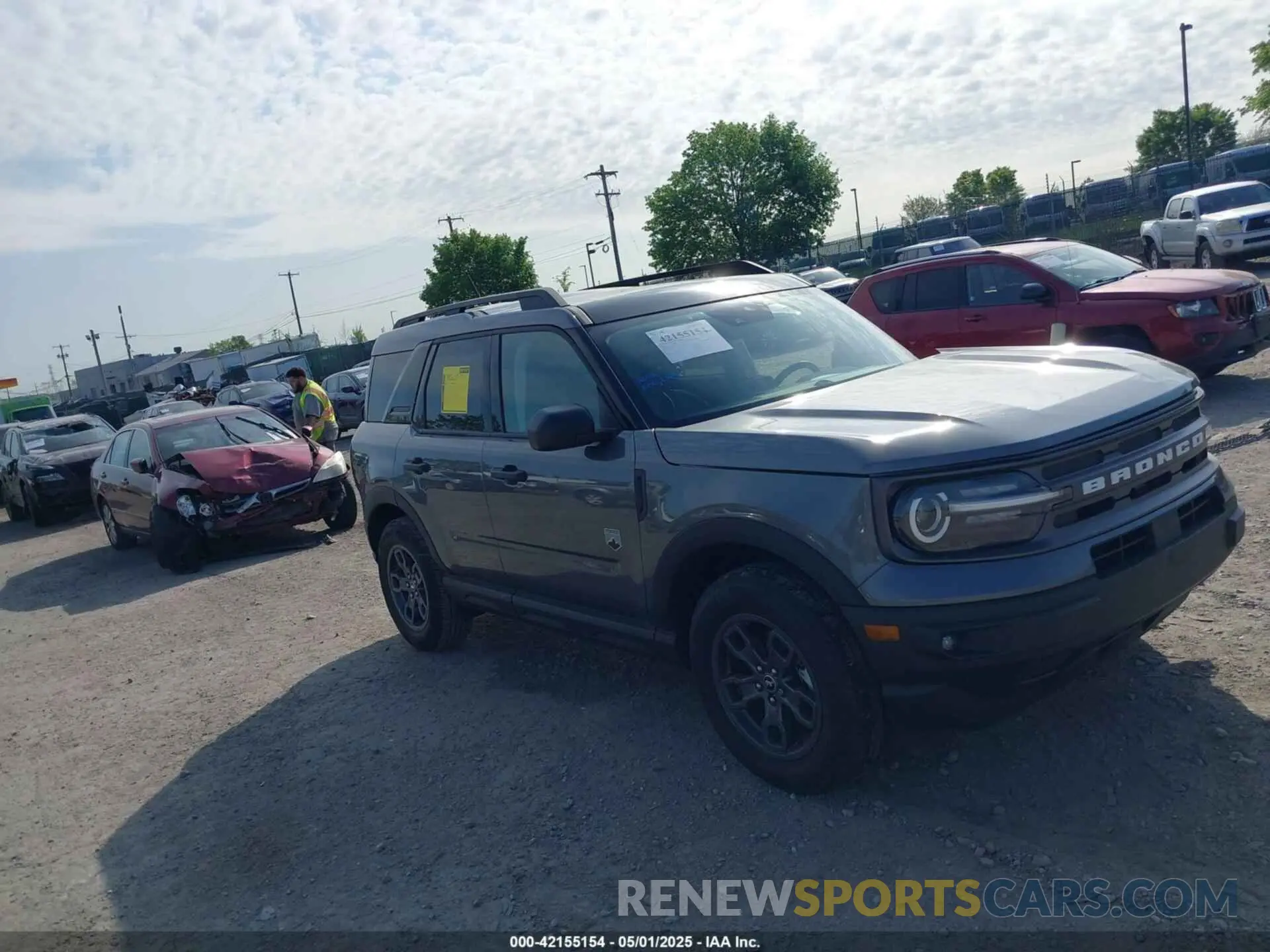 1 Photograph of a damaged car 3FMCR9B65RRE17521 FORD BRONCO SPORT 2024