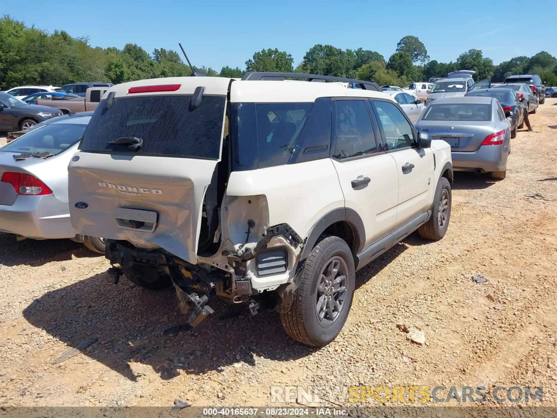 4 Photograph of a damaged car 3FMCR9B65RRE30589 FORD BRONCO SPORT 2024