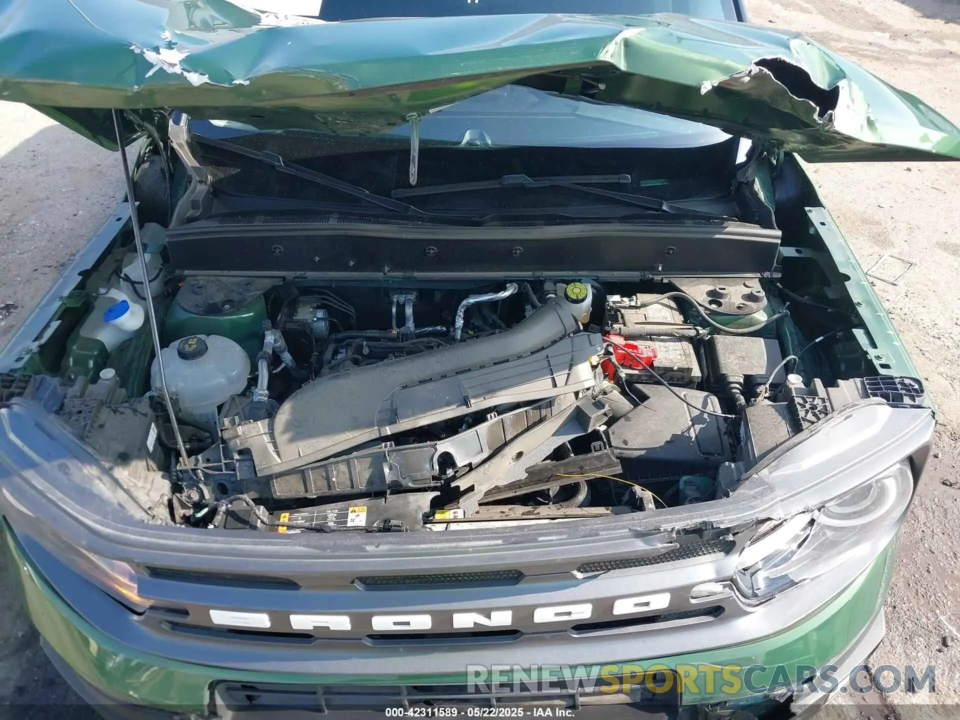 10 Photograph of a damaged car 3FMCR9B65RRE36182 FORD BRONCO SPORT 2024