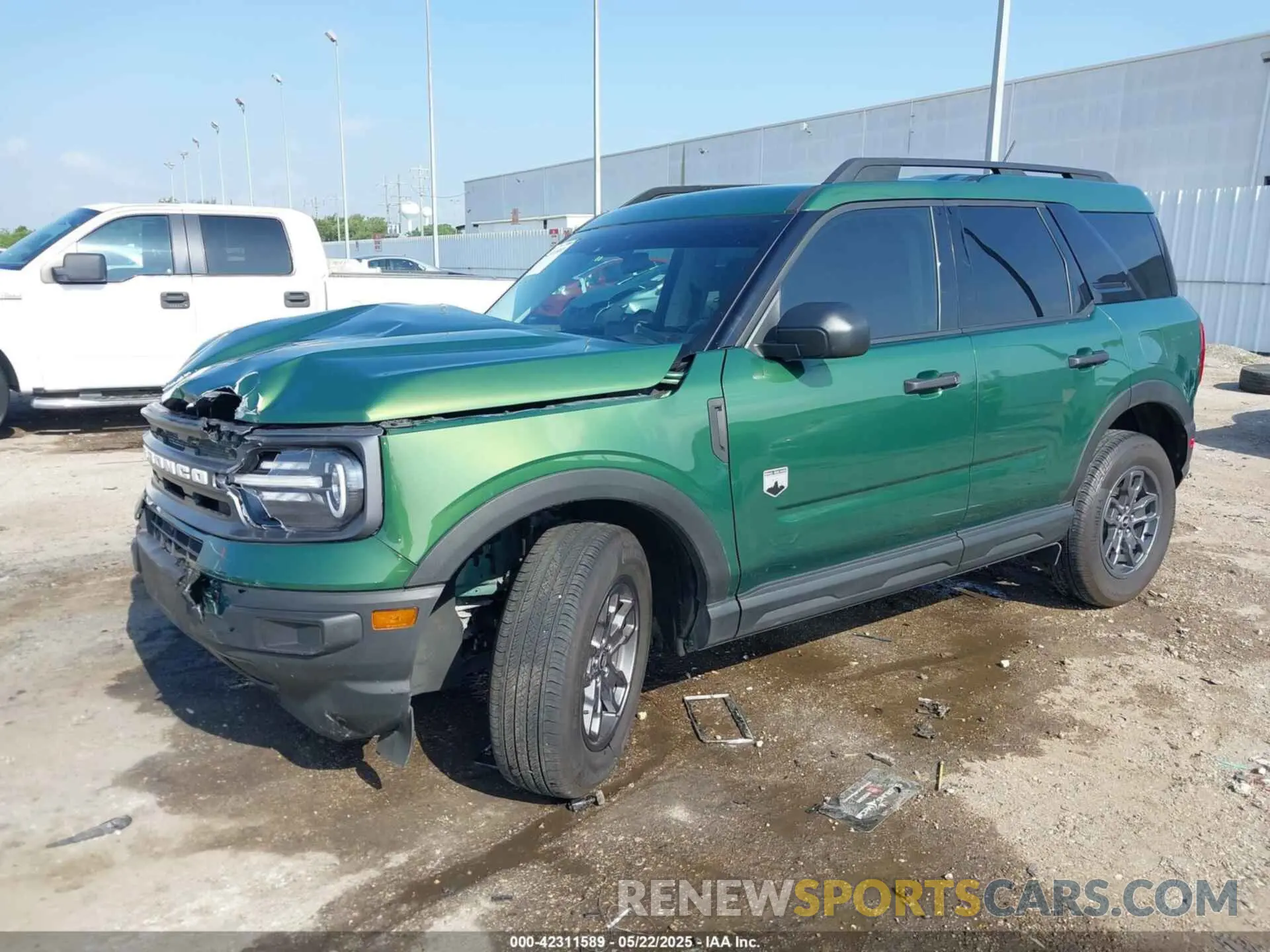2 Photograph of a damaged car 3FMCR9B65RRE36182 FORD BRONCO SPORT 2024