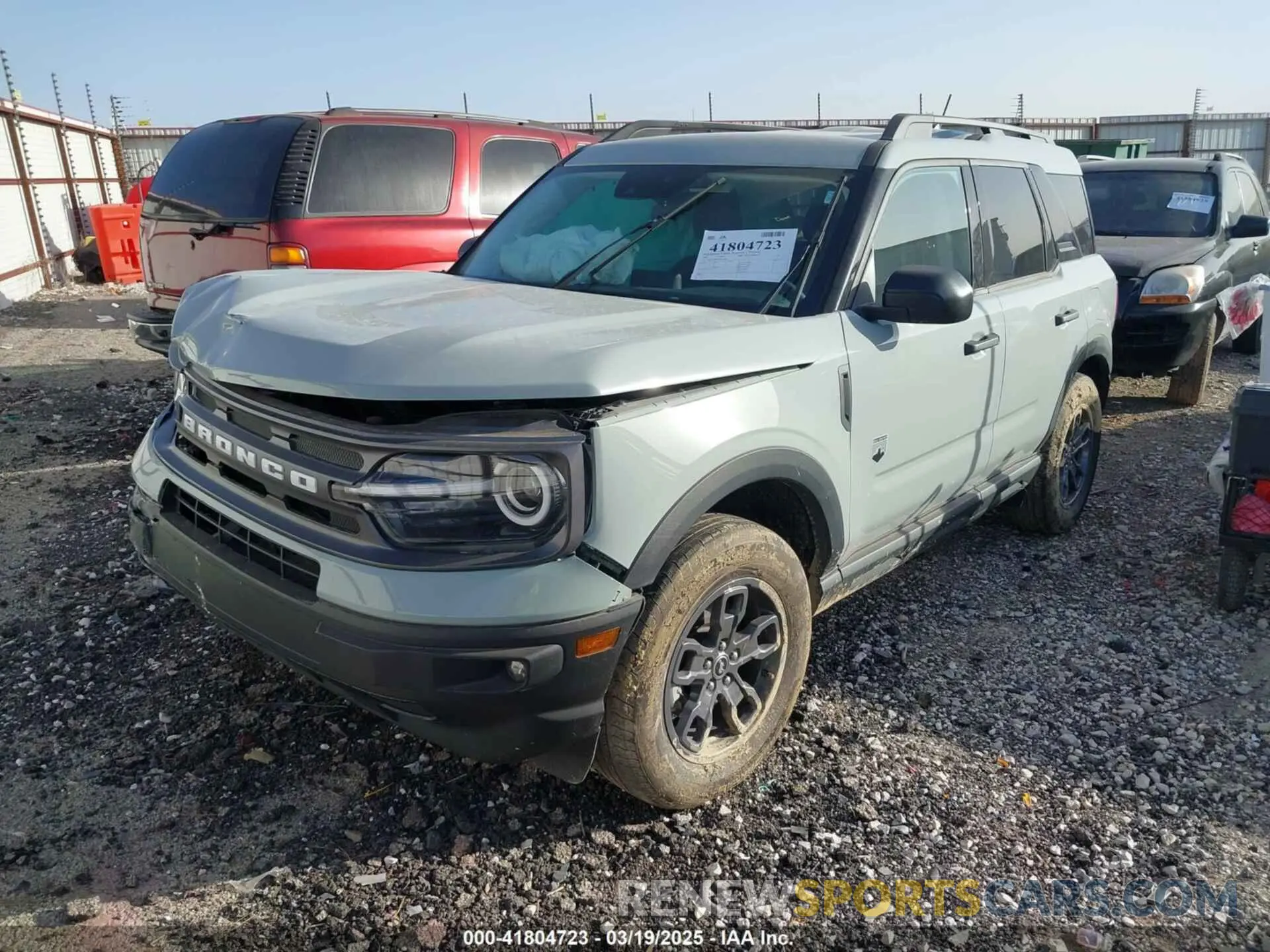 2 Photograph of a damaged car 3FMCR9B65RRE43228 FORD BRONCO SPORT 2024