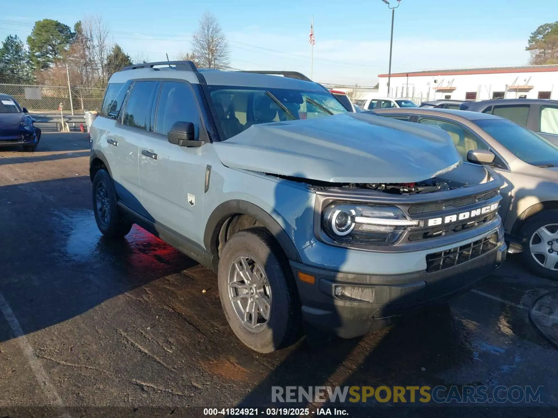 1 Photograph of a damaged car 3FMCR9B65RRF42955 FORD BRONCO SPORT 2024