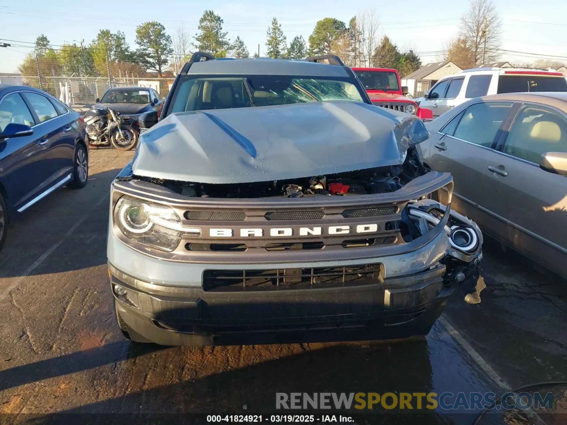 12 Photograph of a damaged car 3FMCR9B65RRF42955 FORD BRONCO SPORT 2024