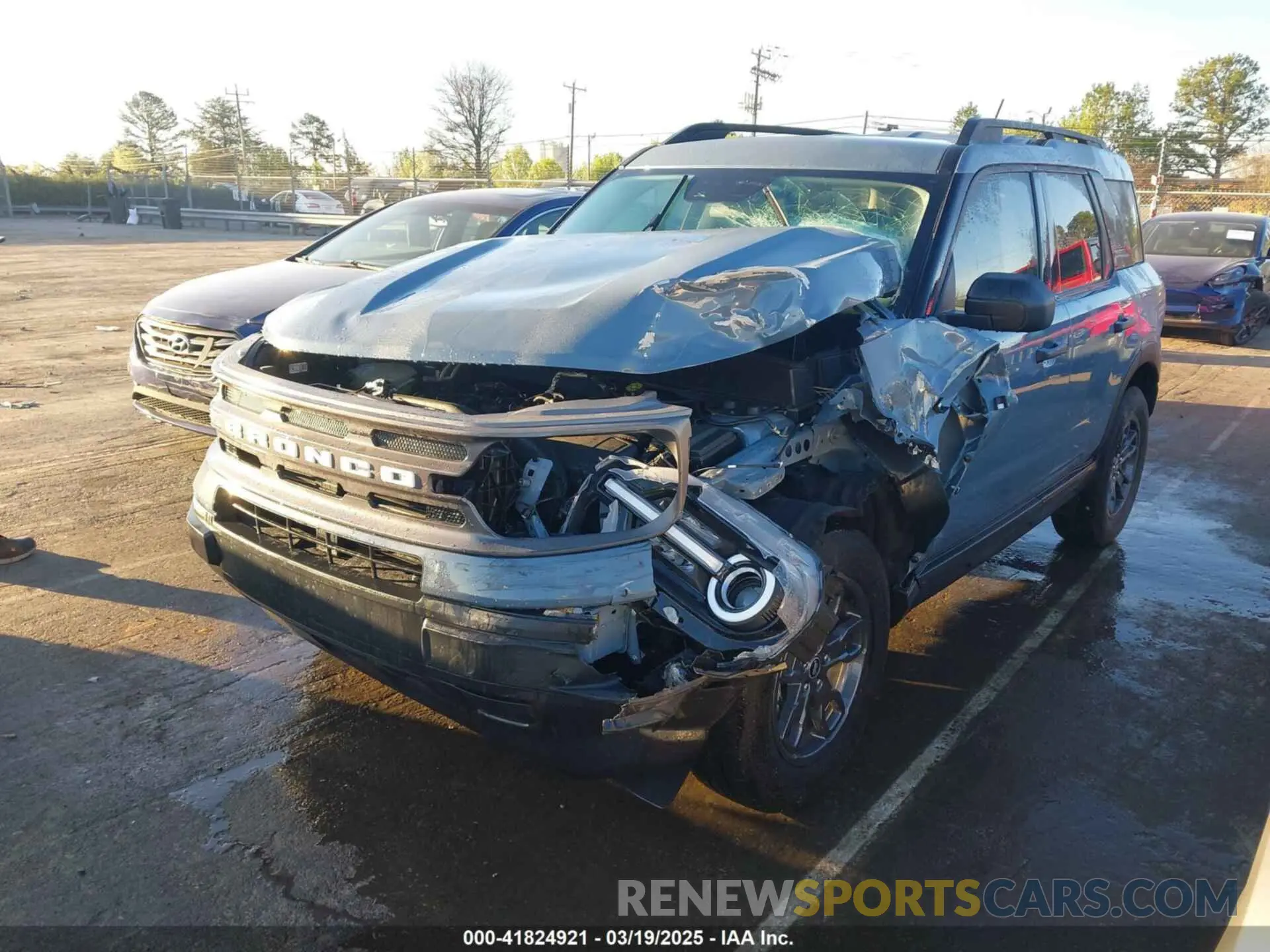 2 Photograph of a damaged car 3FMCR9B65RRF42955 FORD BRONCO SPORT 2024