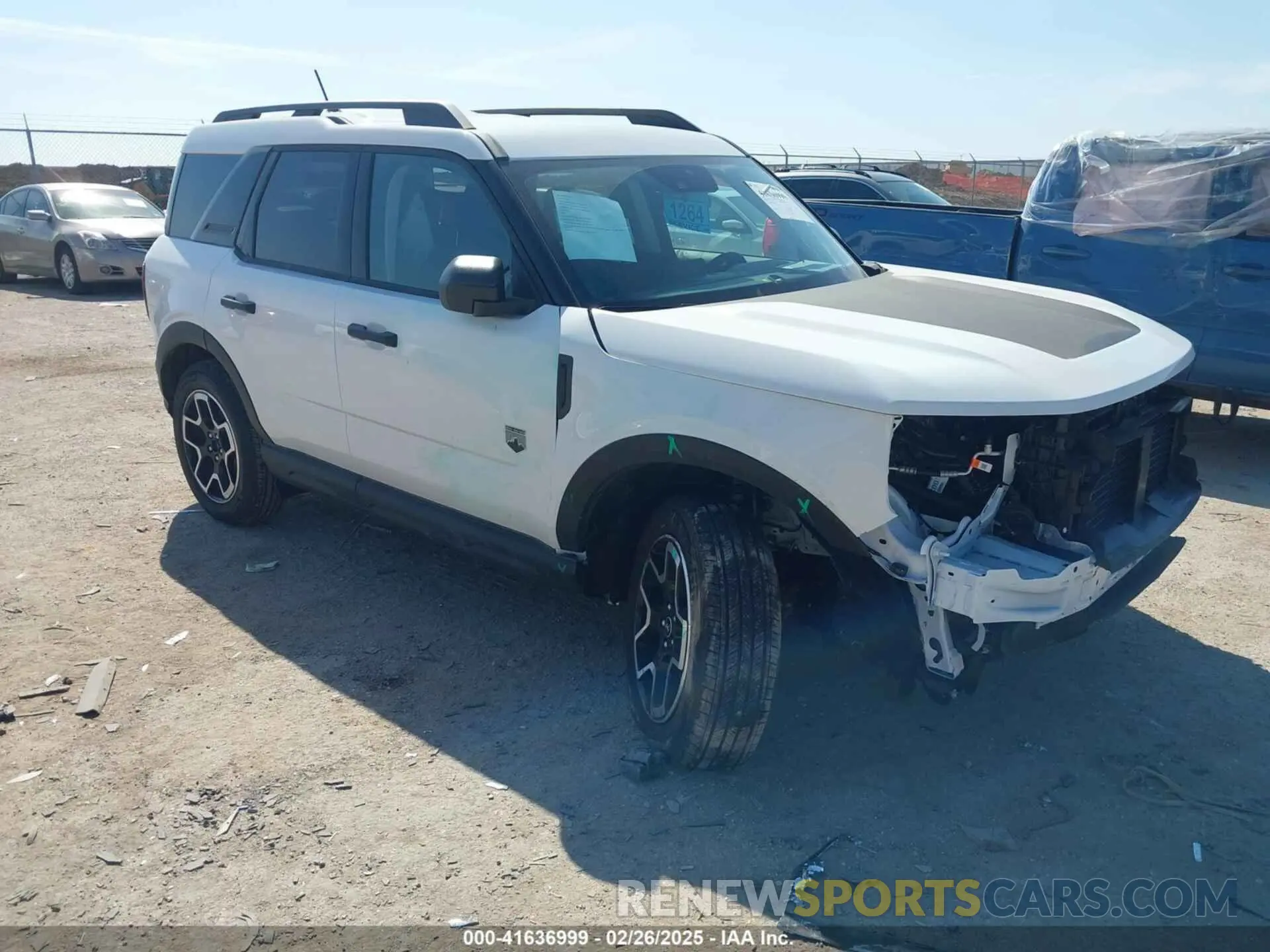 1 Photograph of a damaged car 3FMCR9B65RRF48285 FORD BRONCO SPORT 2024