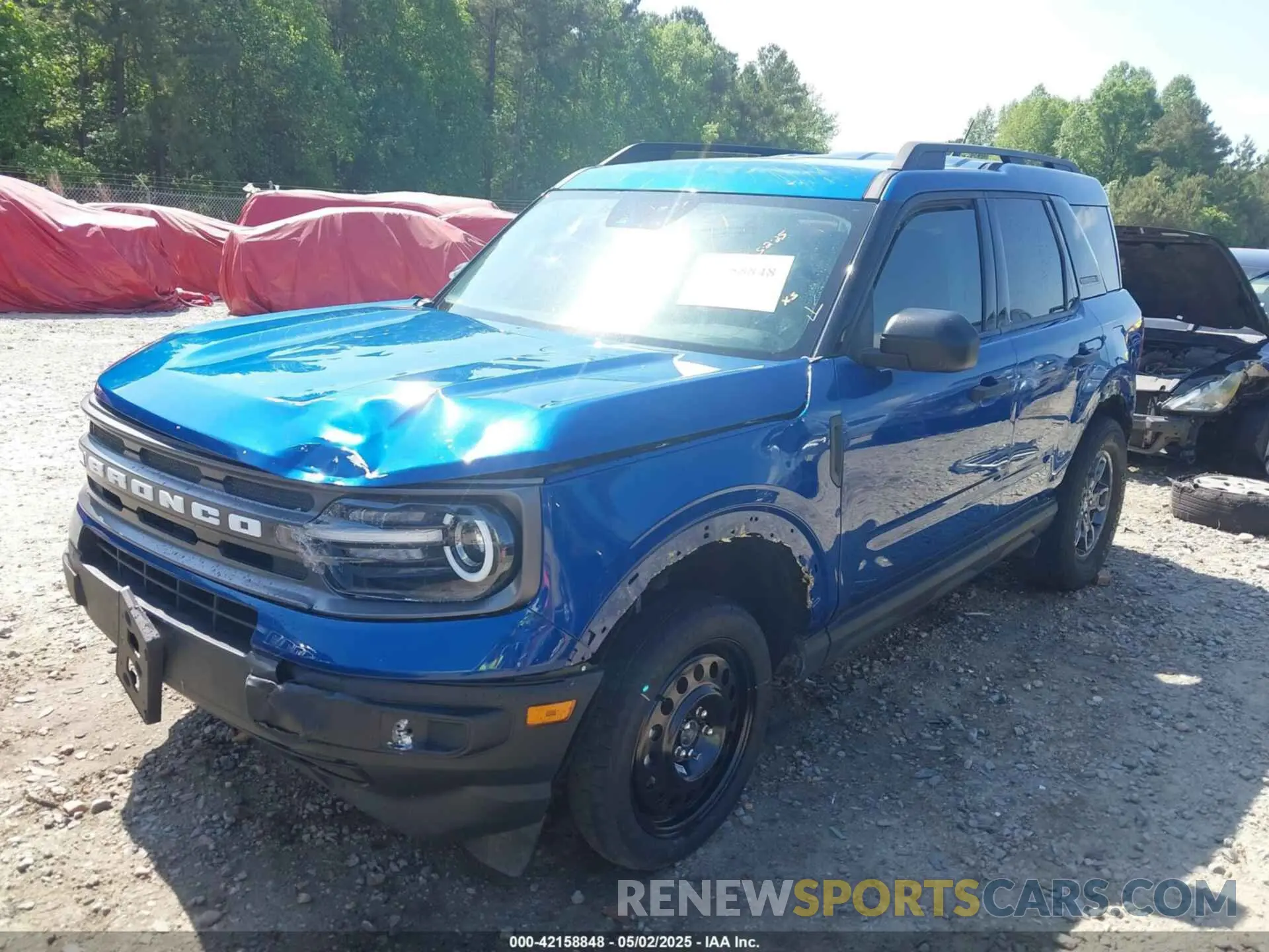 2 Photograph of a damaged car 3FMCR9B66RRE80630 FORD BRONCO SPORT 2024