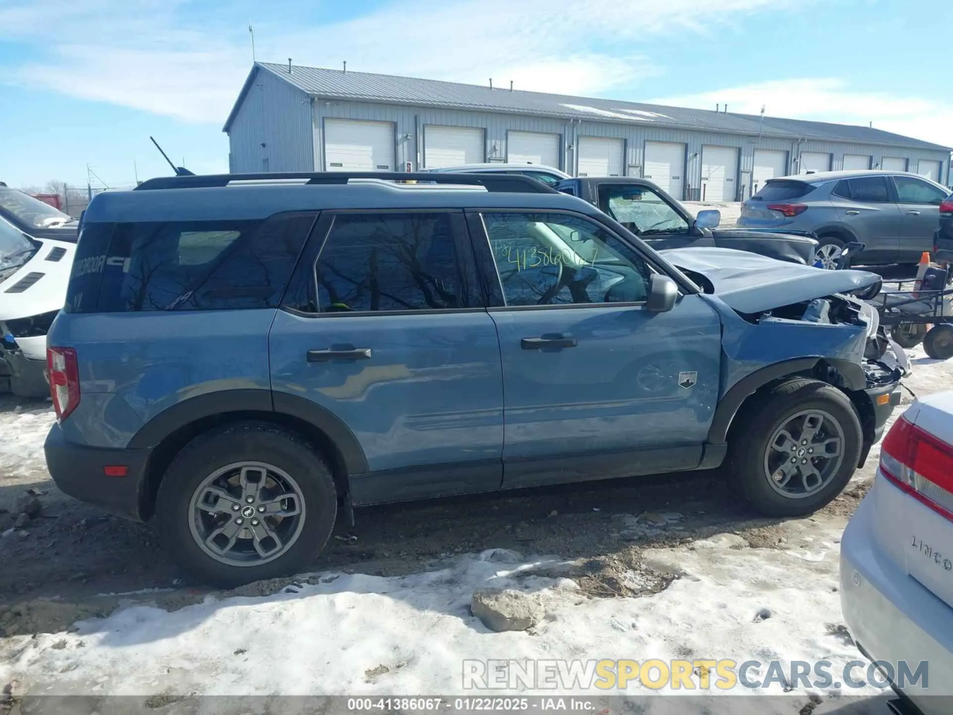13 Photograph of a damaged car 3FMCR9B66RRE91837 FORD BRONCO SPORT 2024