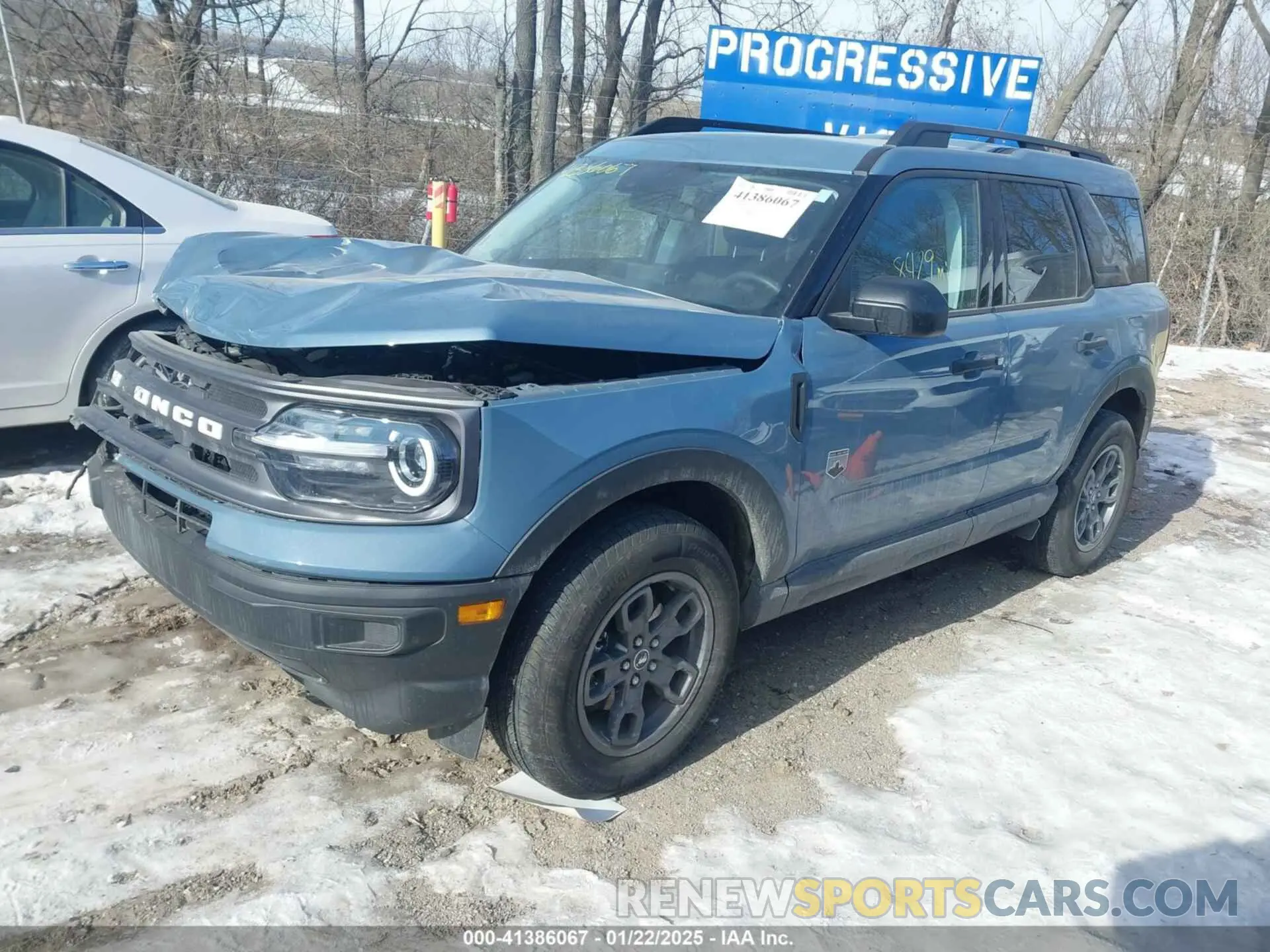 2 Photograph of a damaged car 3FMCR9B66RRE91837 FORD BRONCO SPORT 2024