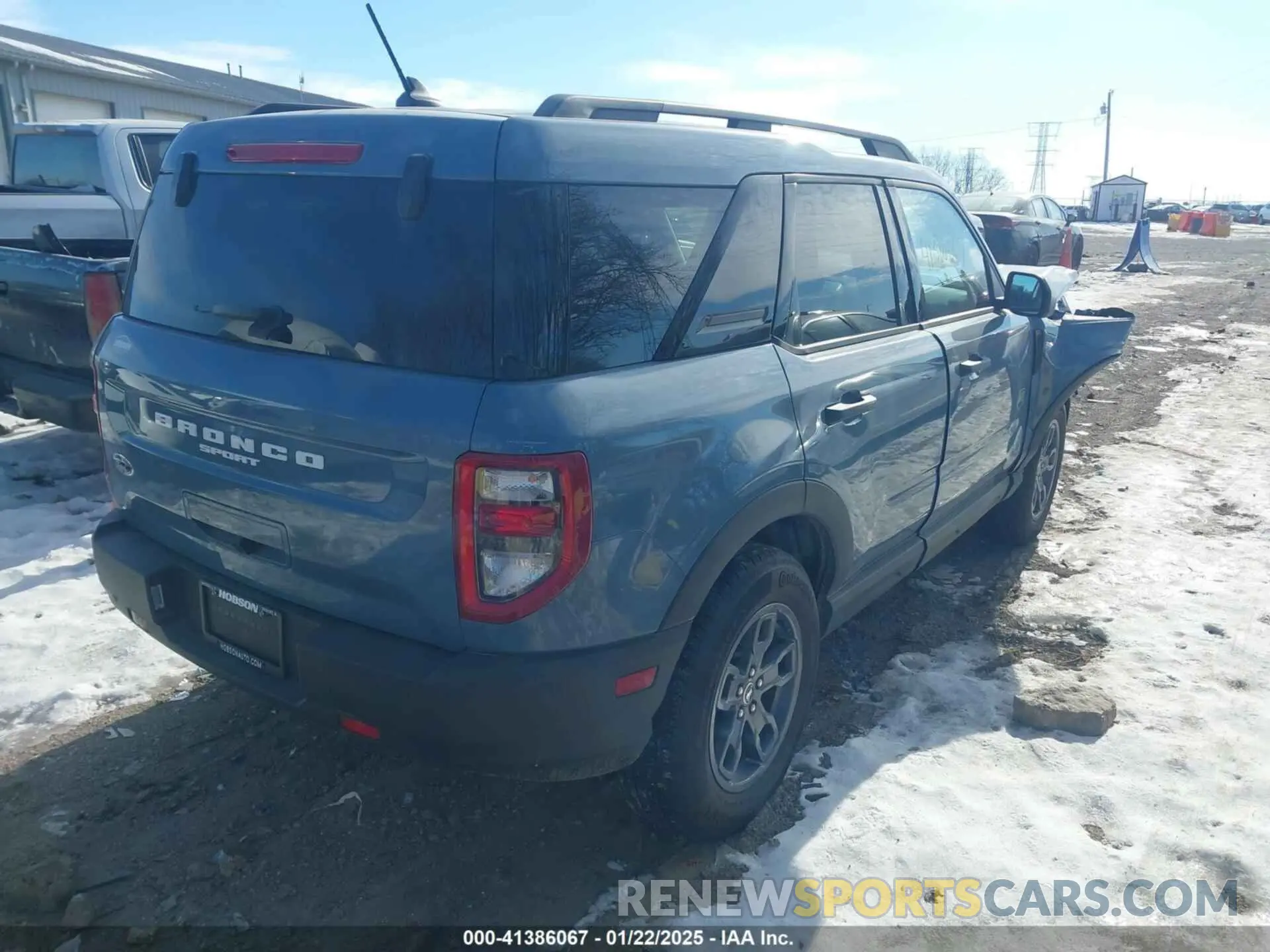 4 Photograph of a damaged car 3FMCR9B66RRE91837 FORD BRONCO SPORT 2024