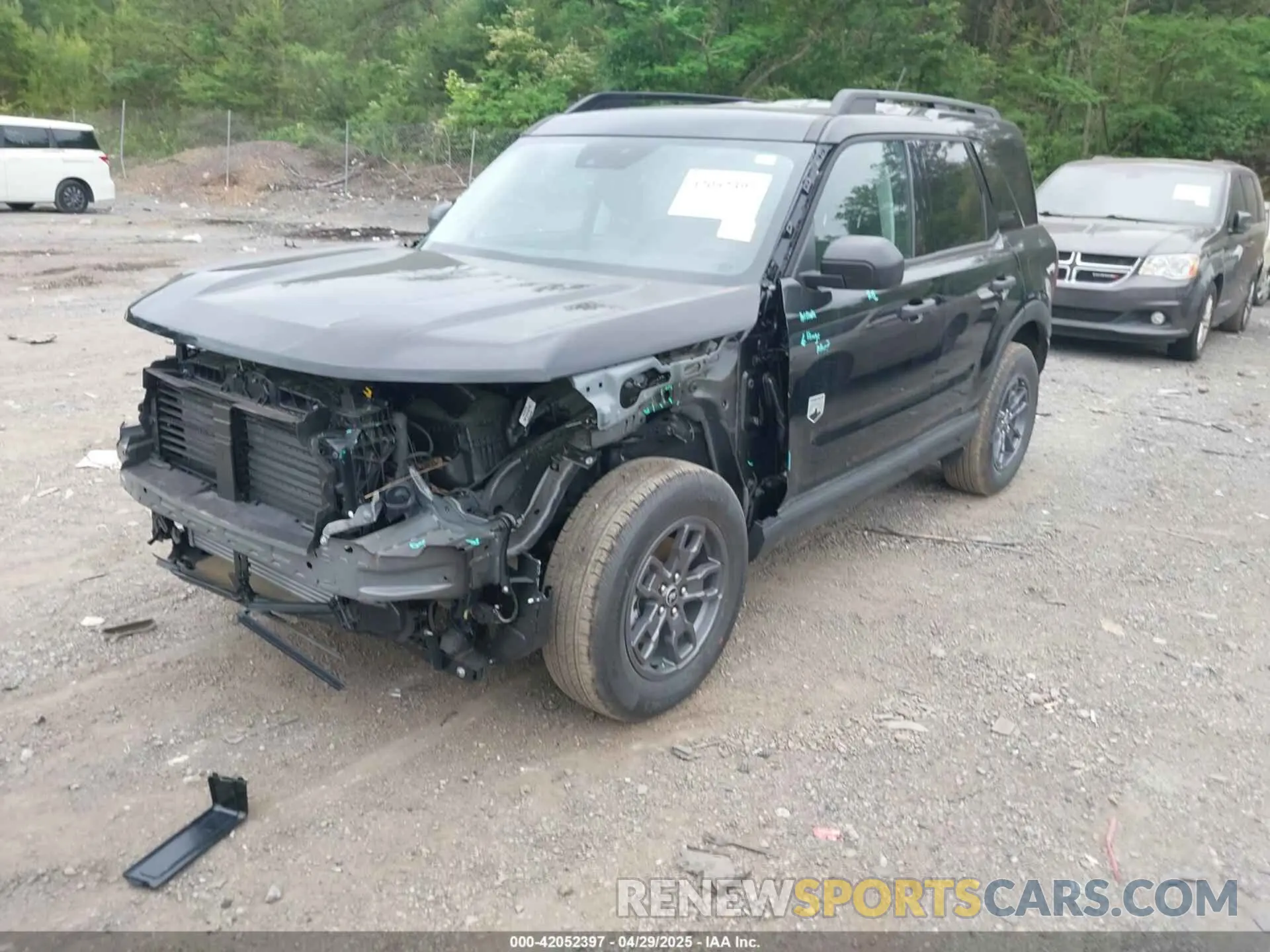2 Photograph of a damaged car 3FMCR9B66RRF44276 FORD BRONCO SPORT 2024