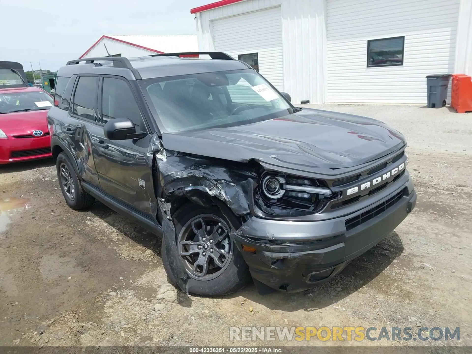 1 Photograph of a damaged car 3FMCR9B67RRE39777 FORD BRONCO SPORT 2024