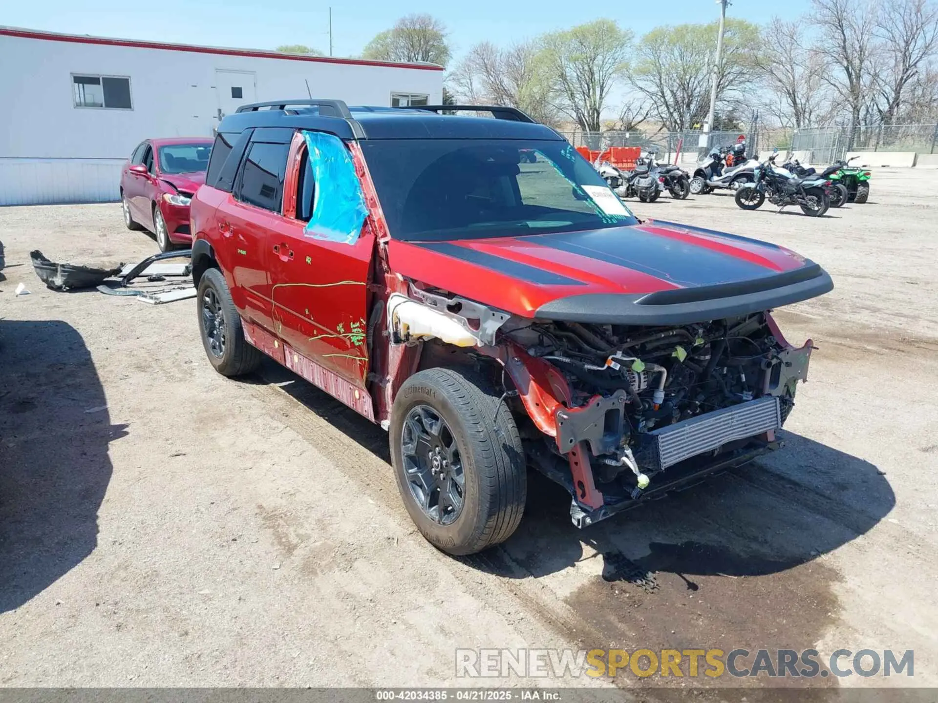 1 Photograph of a damaged car 3FMCR9B69RRE85305 FORD BRONCO SPORT 2024