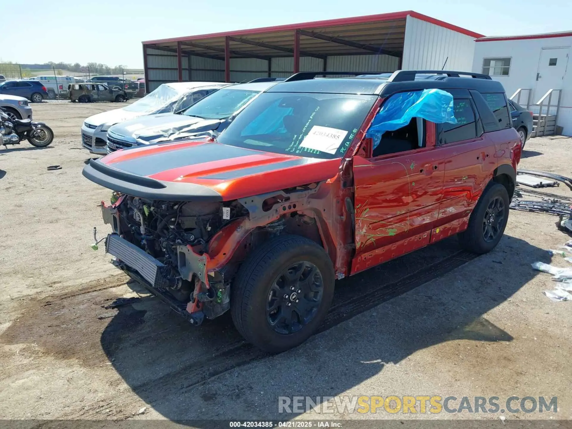 2 Photograph of a damaged car 3FMCR9B69RRE85305 FORD BRONCO SPORT 2024