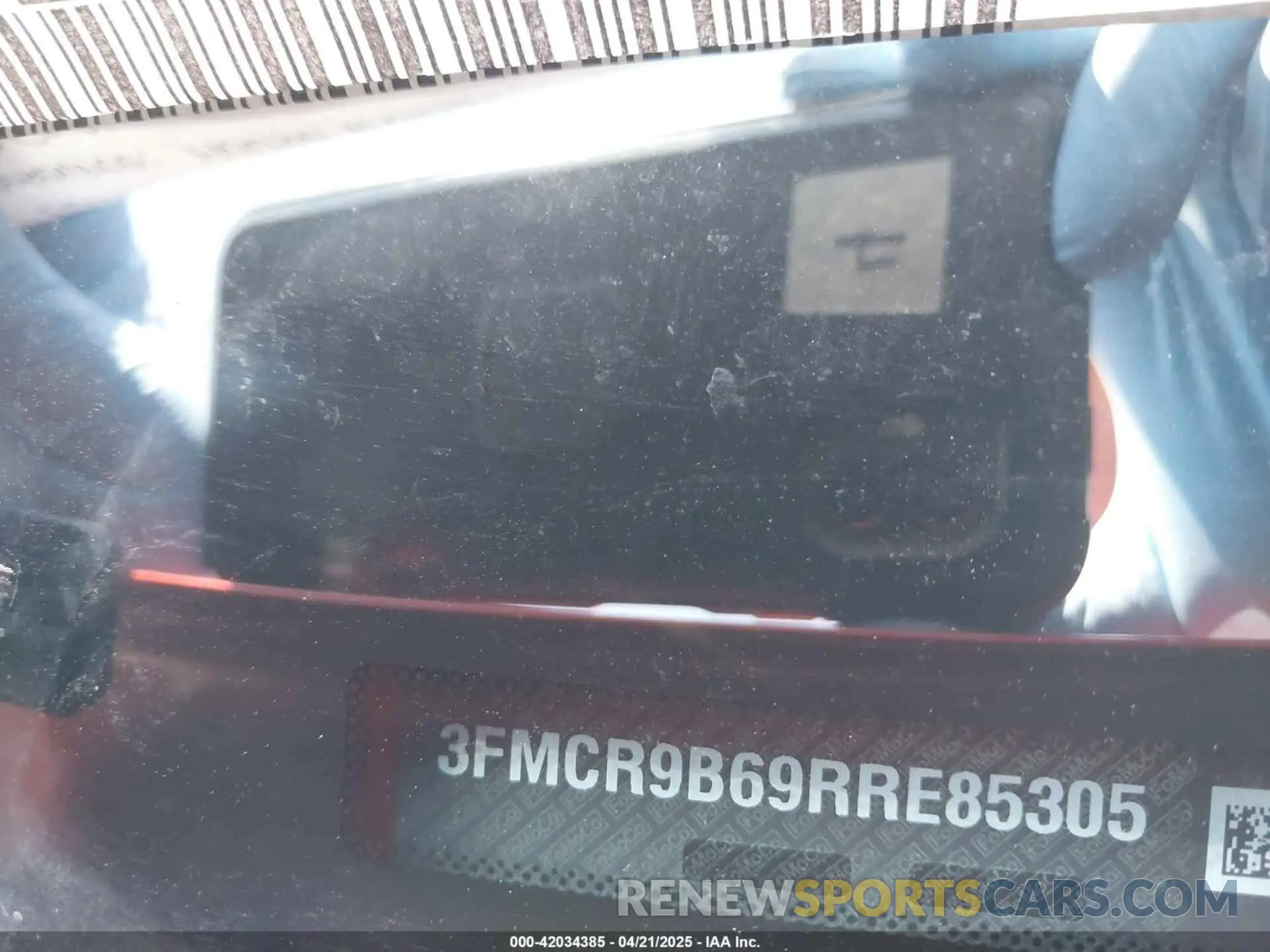 9 Photograph of a damaged car 3FMCR9B69RRE85305 FORD BRONCO SPORT 2024