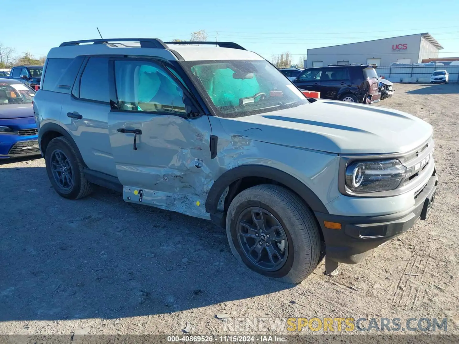 1 Photograph of a damaged car 3FMCR9B6XRRF08316 FORD BRONCO SPORT 2024