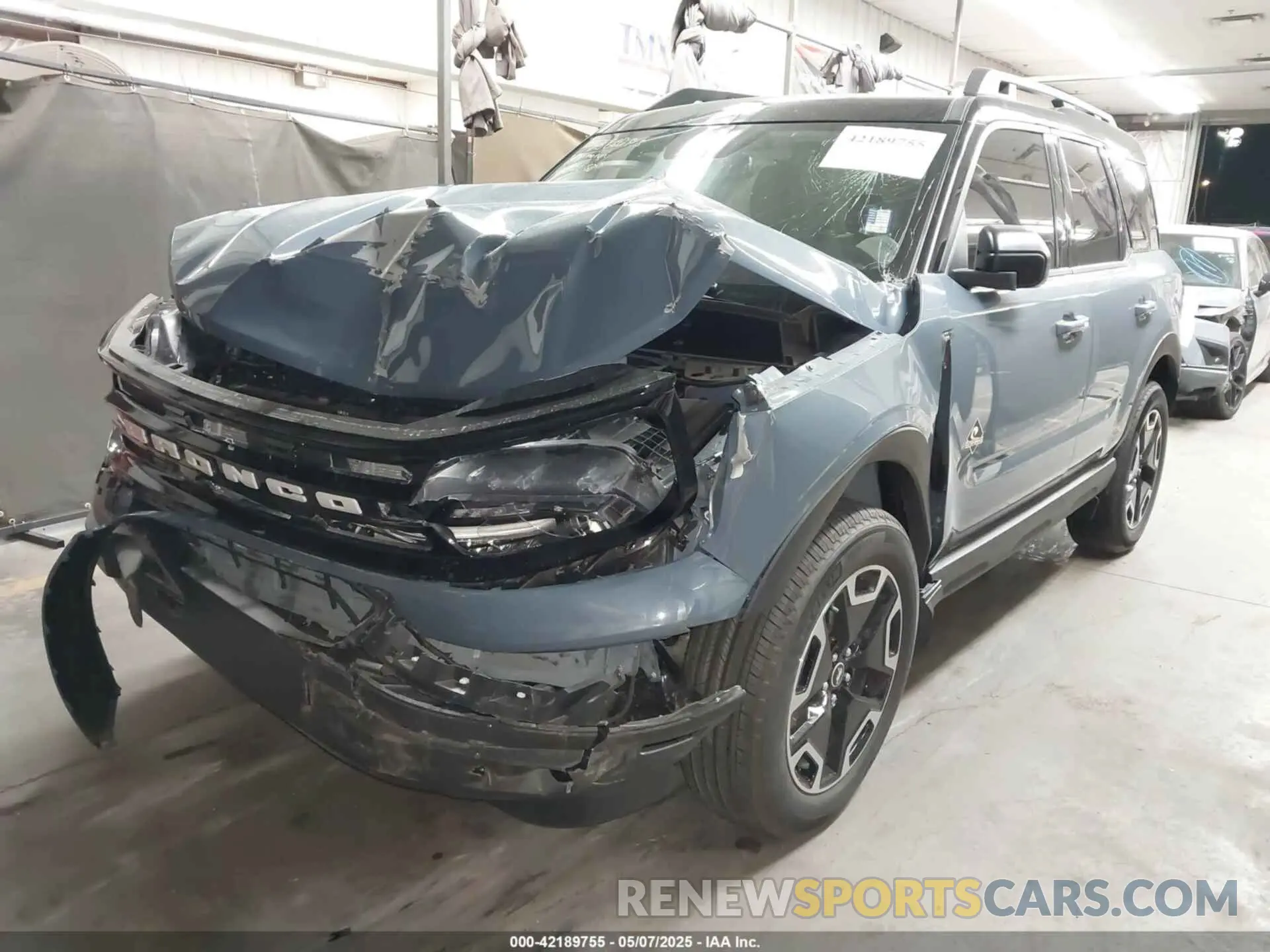 2 Photograph of a damaged car 3FMCR9C63RRF38840 FORD BRONCO SPORT 2024