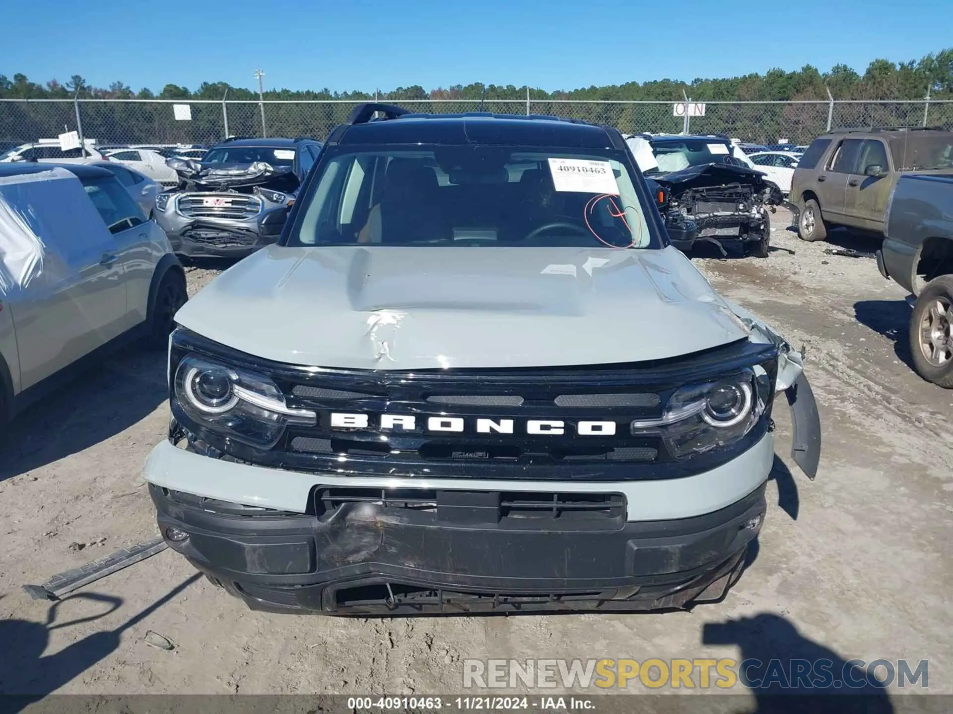 12 Photograph of a damaged car 3FMCR9C67RRE04039 FORD BRONCO SPORT 2024