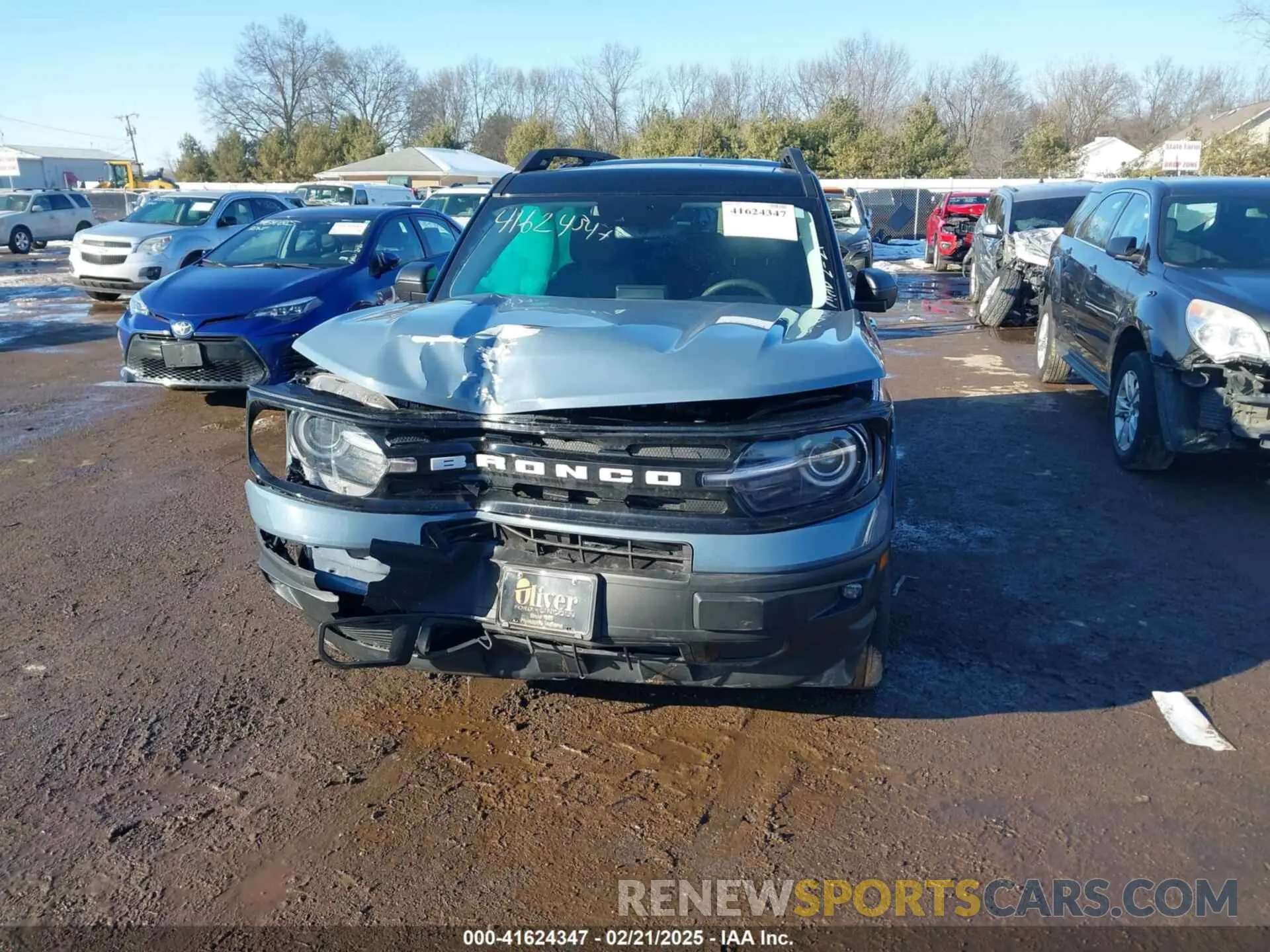 12 Photograph of a damaged car 3FMCR9C67RRE16157 FORD BRONCO SPORT 2024