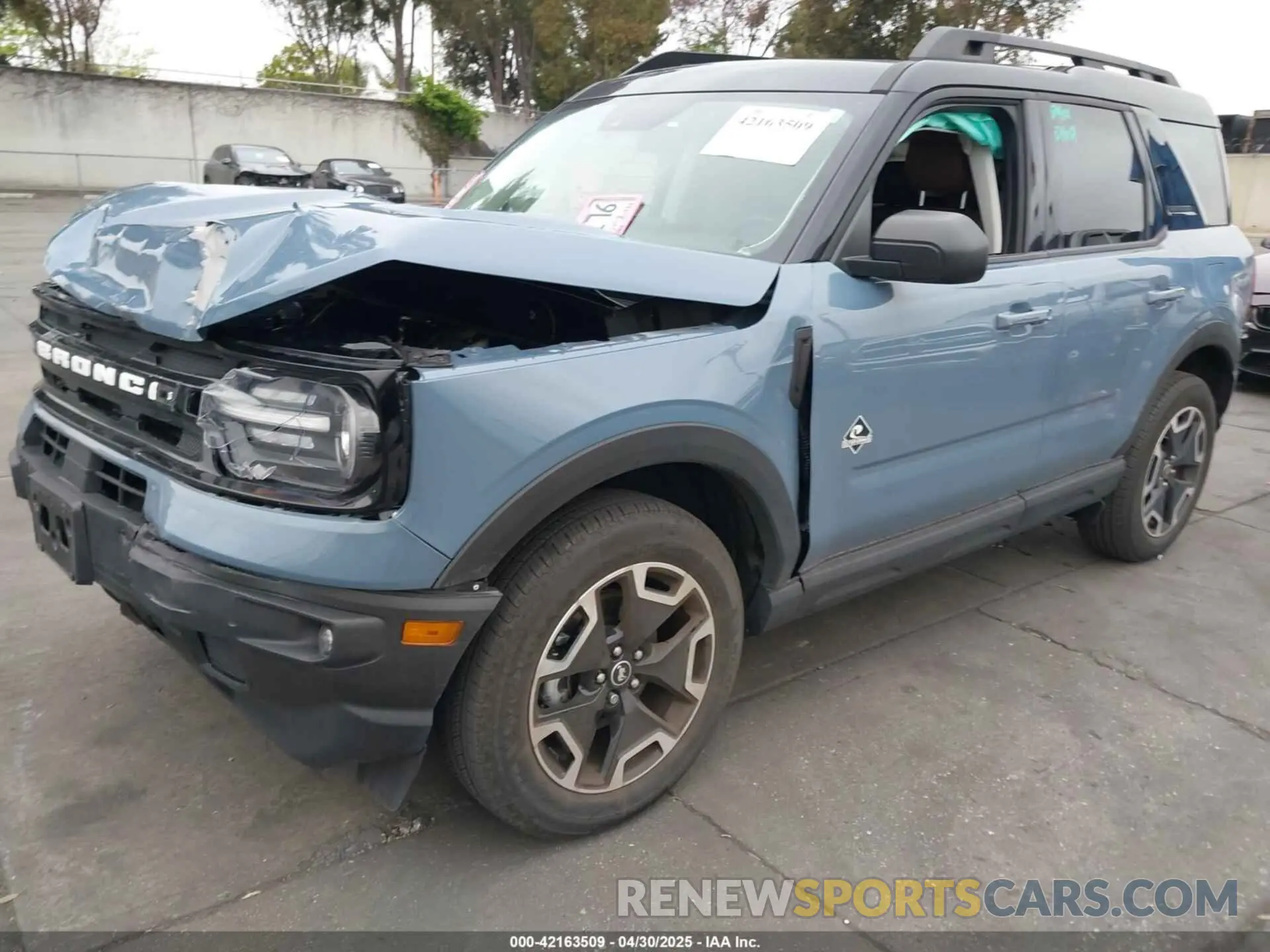 2 Photograph of a damaged car 3FMCR9C68RRE01957 FORD BRONCO SPORT 2024