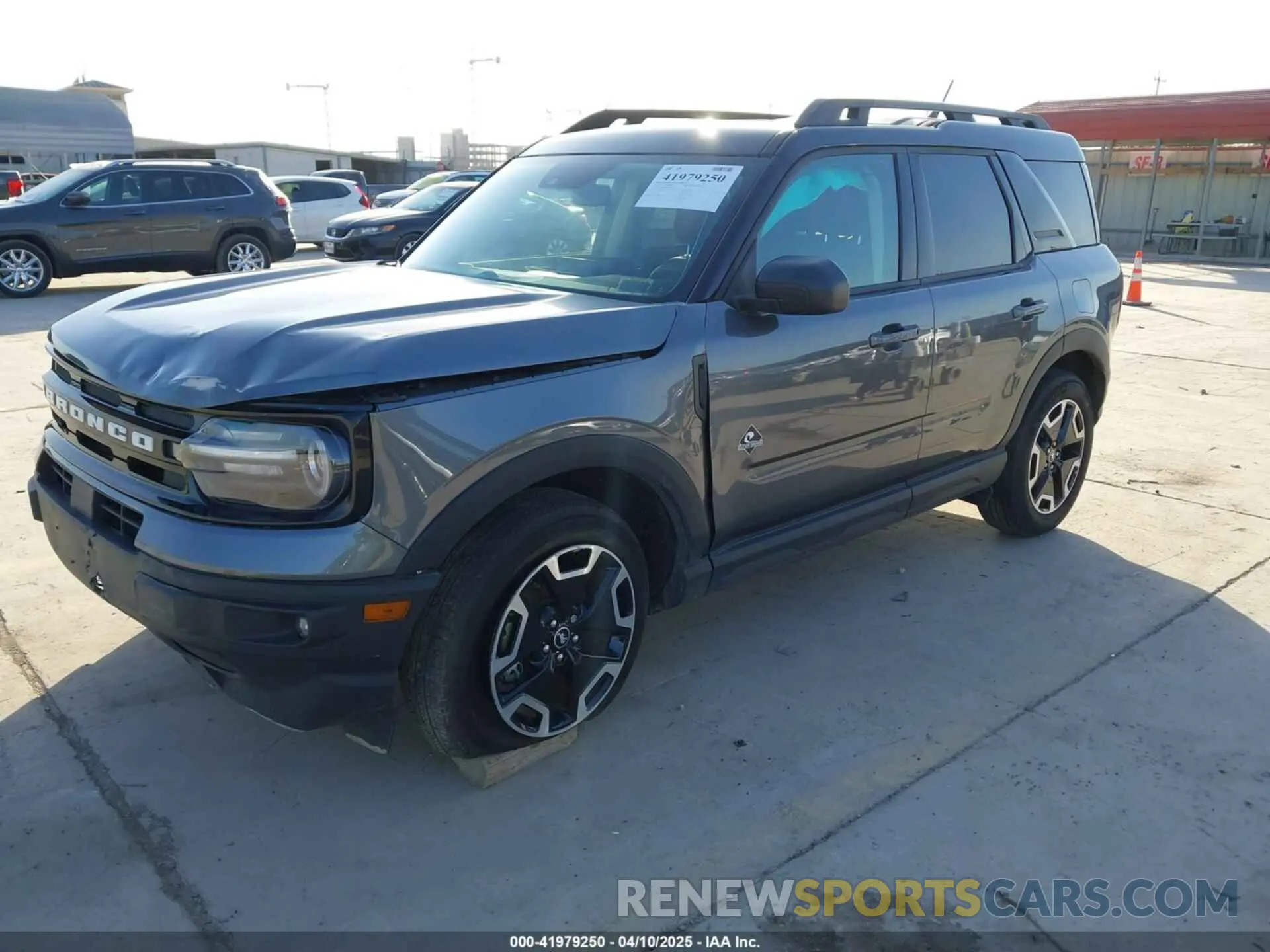 2 Photograph of a damaged car 3FMCR9C69RRE76392 FORD BRONCO SPORT 2024