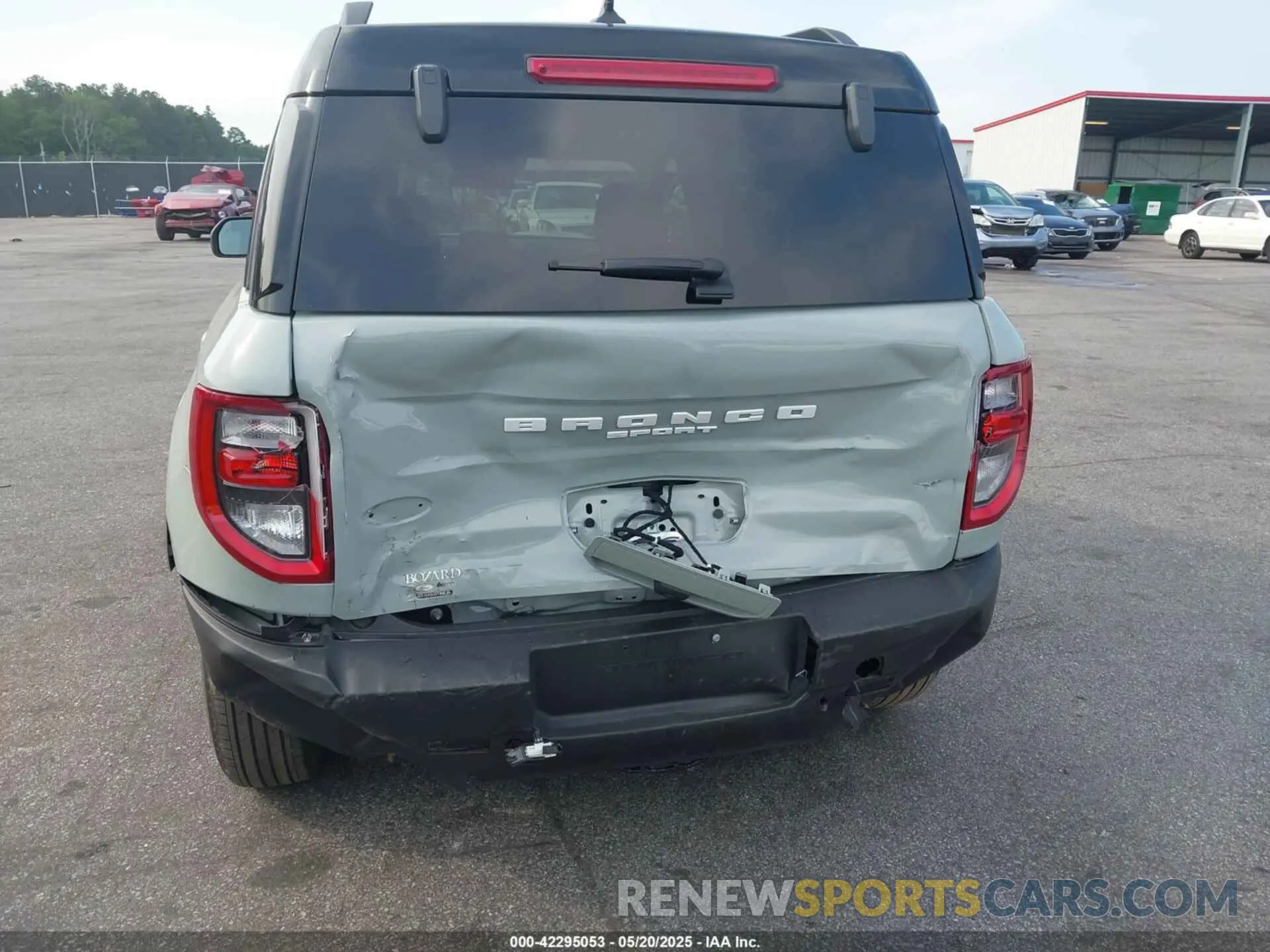6 Photograph of a damaged car 3FMCR9C6XRRF57501 FORD BRONCO SPORT 2024