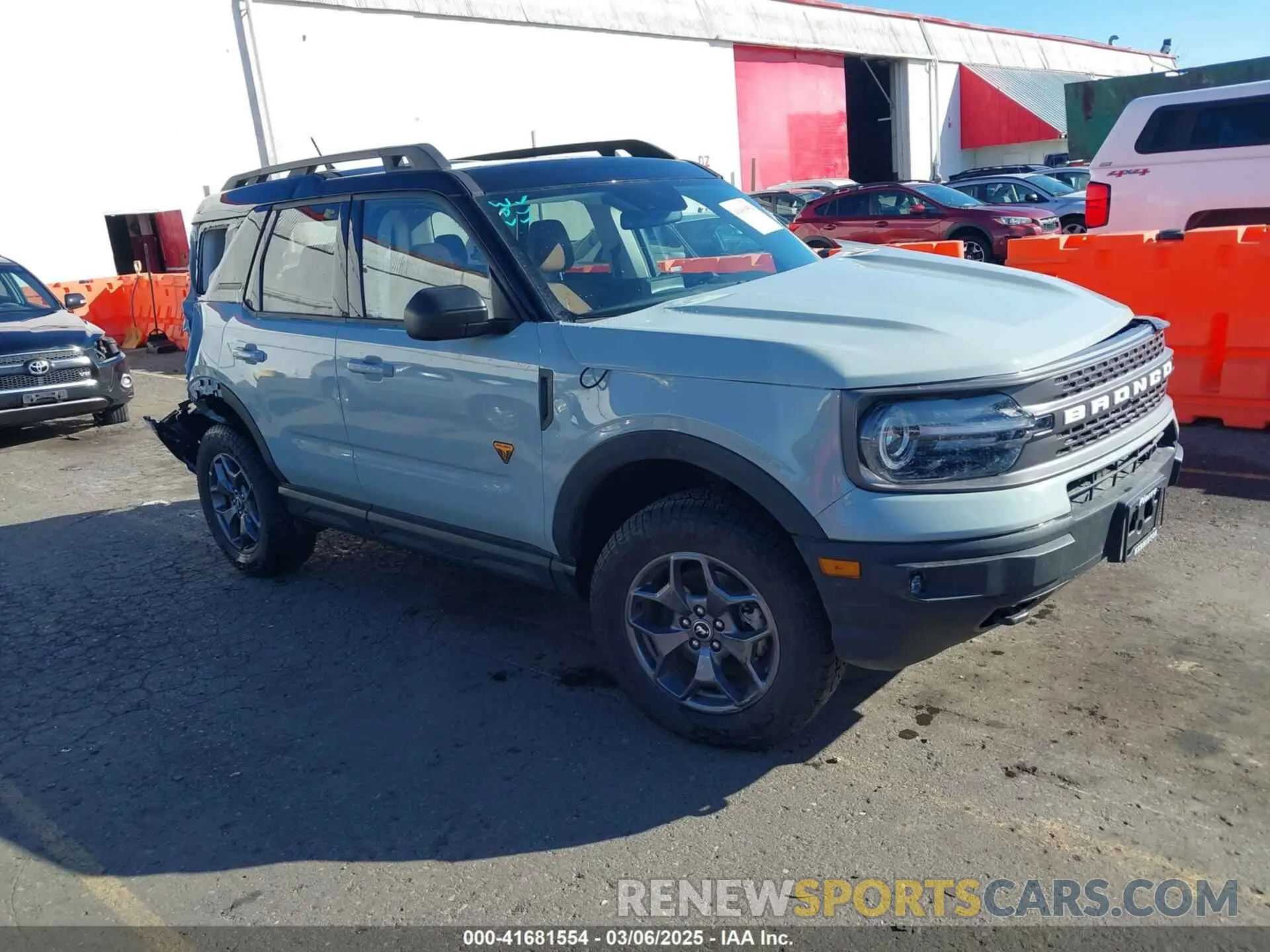 1 Photograph of a damaged car 3FMCR9D9XRRE94327 FORD BRONCO SPORT 2024