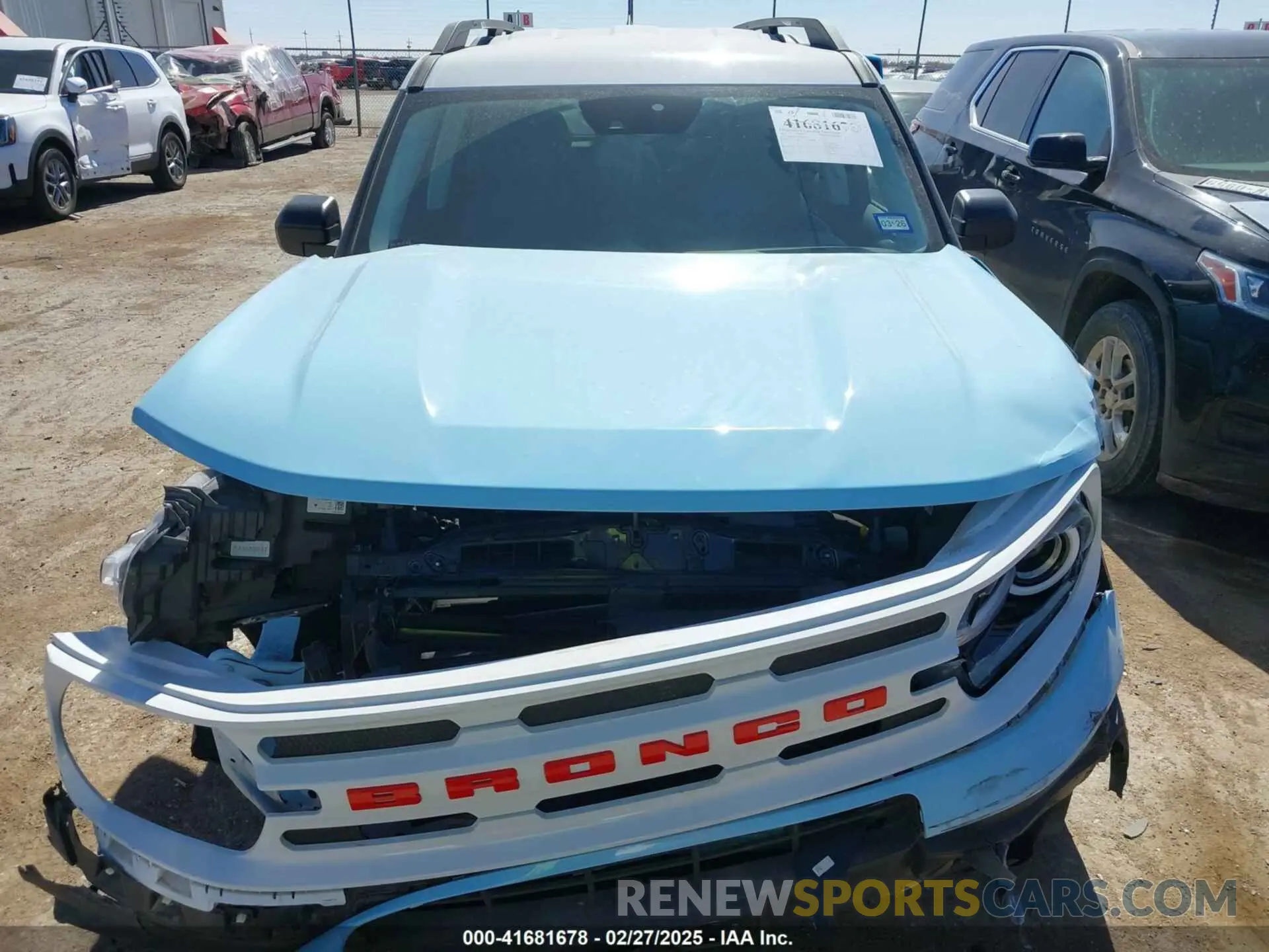 12 Photograph of a damaged car 3FMCR9G61RRE55367 FORD BRONCO SPORT 2024