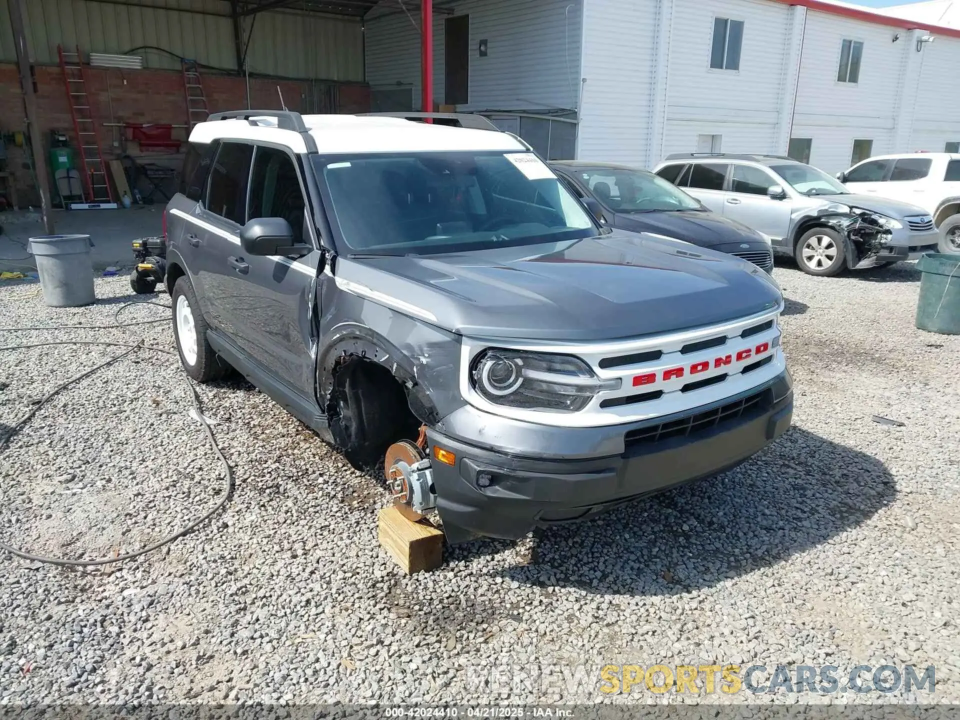 1 Photograph of a damaged car 3FMCR9G64RRE14313 FORD BRONCO SPORT 2024