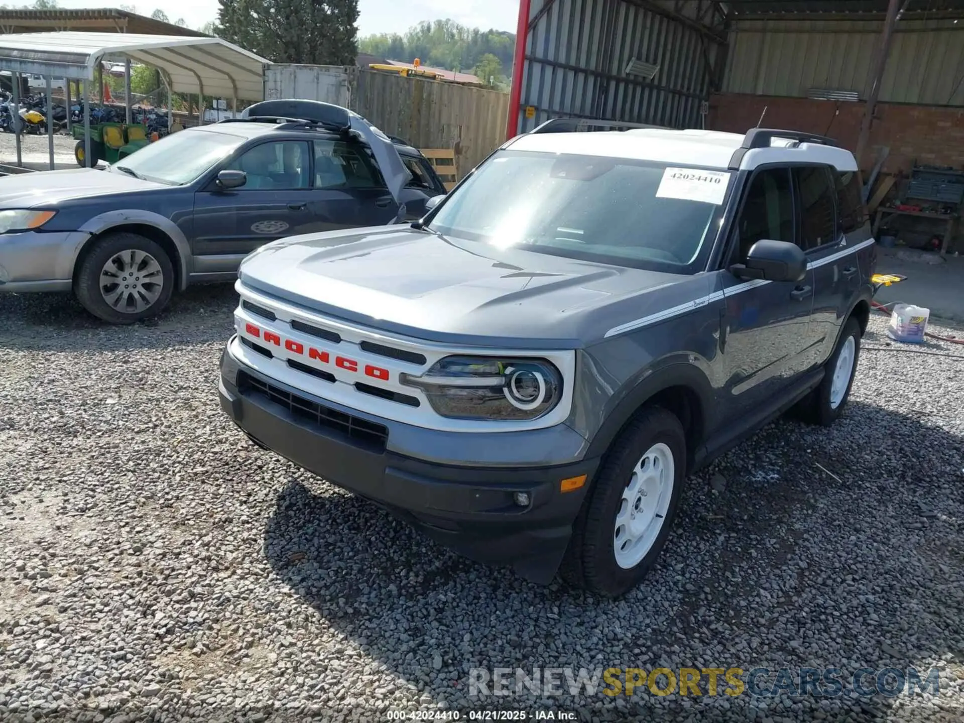 2 Photograph of a damaged car 3FMCR9G64RRE14313 FORD BRONCO SPORT 2024