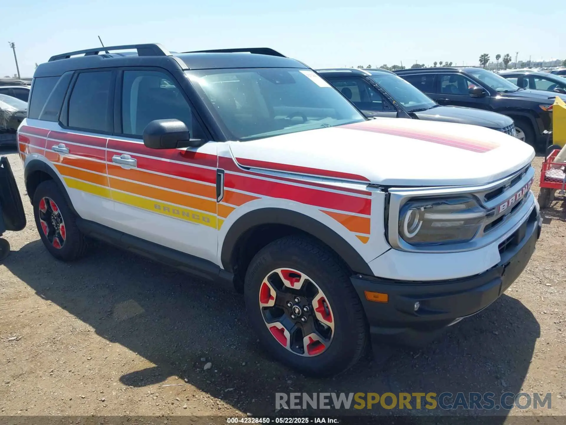 1 Photograph of a damaged car 3FMCR9K67RRF43668 FORD BRONCO SPORT 2024