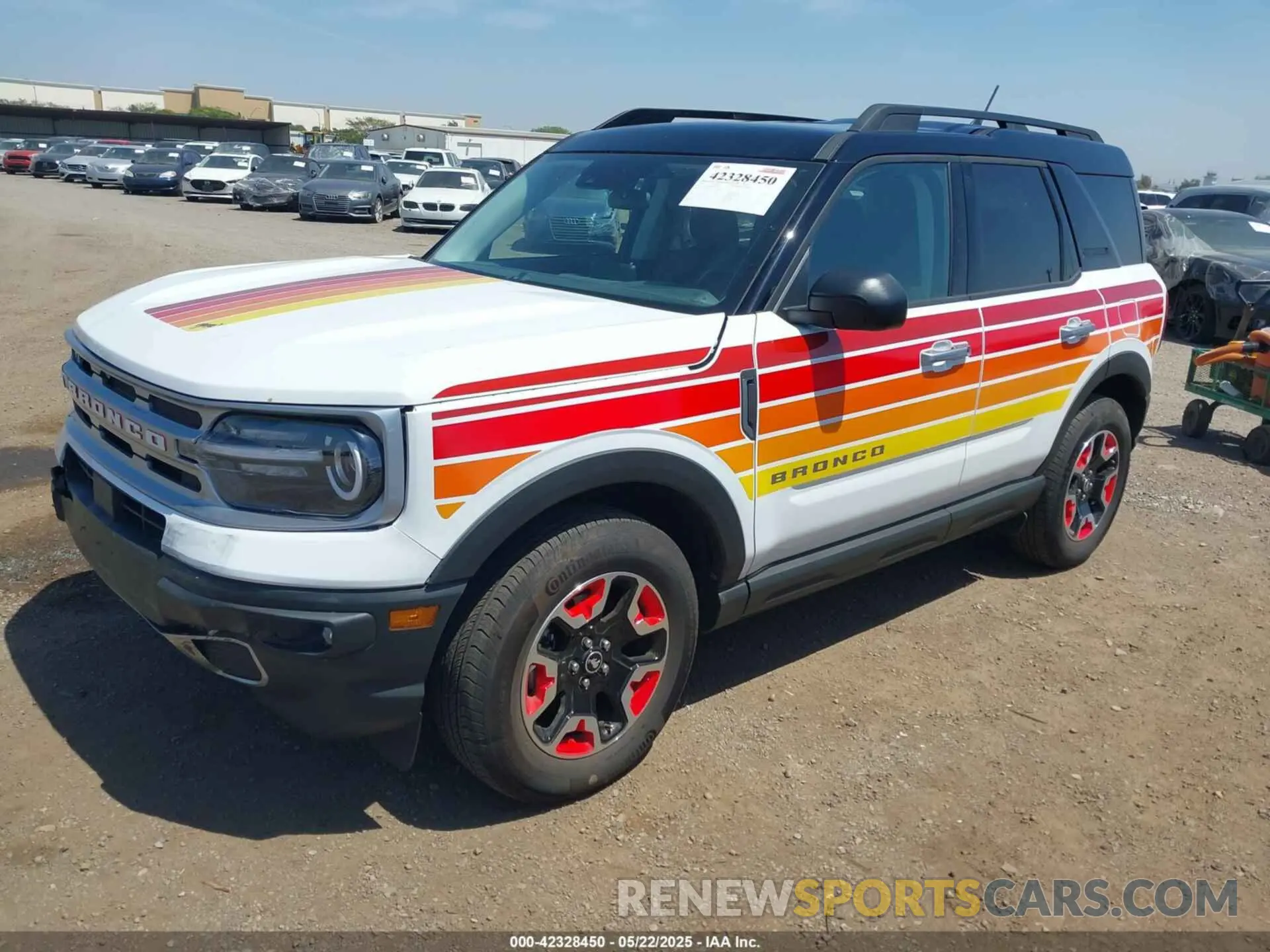 2 Photograph of a damaged car 3FMCR9K67RRF43668 FORD BRONCO SPORT 2024