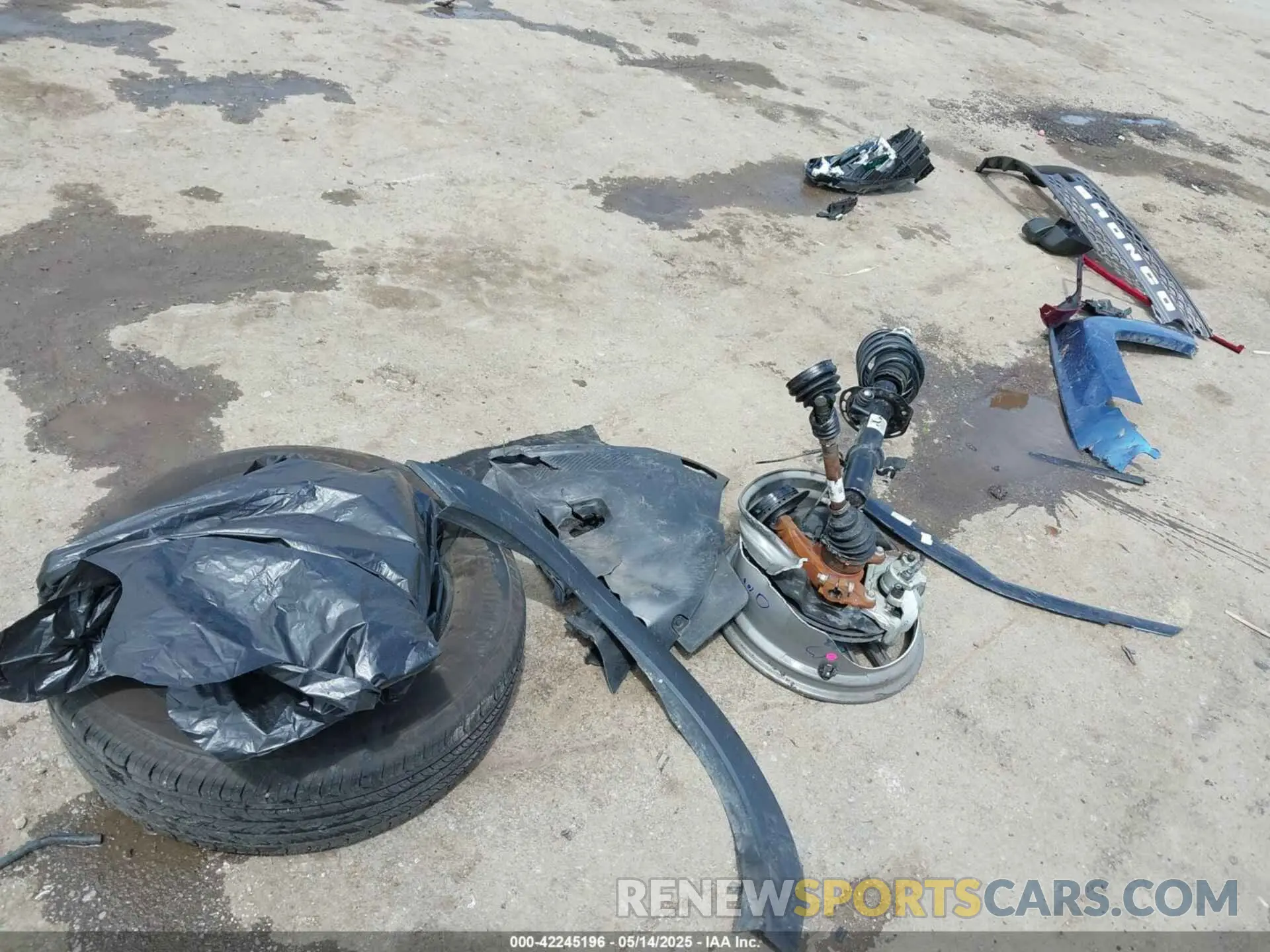 12 Photograph of a damaged car 3FMCR9BN6SRE20263 FORD BRONCO SPORT 2025