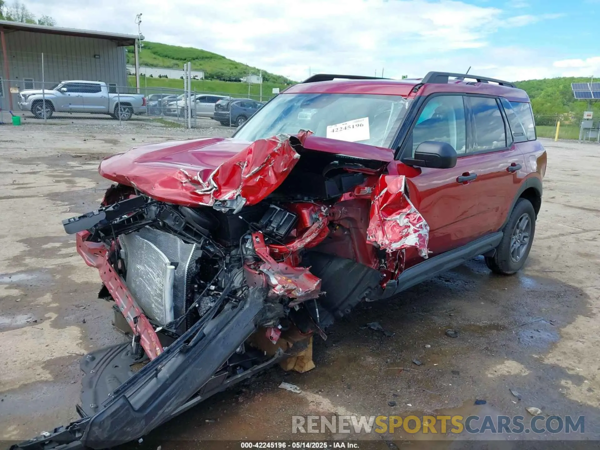 2 Photograph of a damaged car 3FMCR9BN6SRE20263 FORD BRONCO SPORT 2025