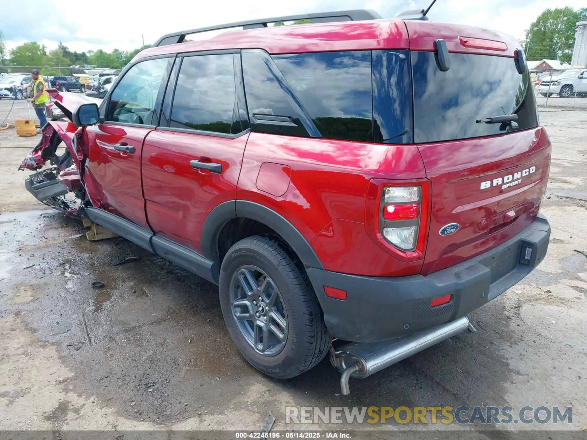 3 Photograph of a damaged car 3FMCR9BN6SRE20263 FORD BRONCO SPORT 2025